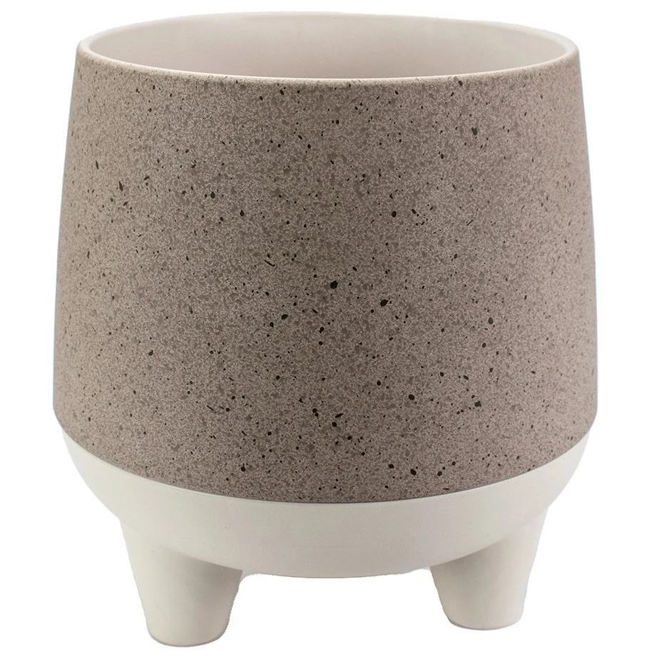 THE HC COMPANIES INC (MYERS) HC 10" Orion Pot Greige Granite/Birch — Single Unit