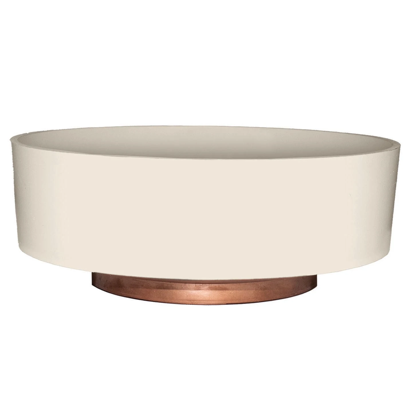 THE HC COMPANIES INC (MYERS) HC 8" Capri Bowl Vanilla Bisque — Single Unit