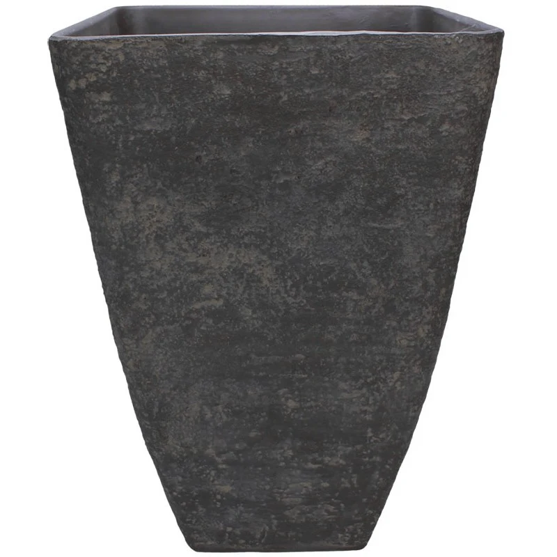 THE HC COMPANIES INC (MYERS) HC 16" Tahoe Square Planter Slate — Single Unit