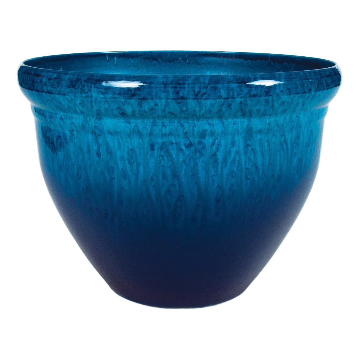 THE HC COMPANIES INC (MYERS) HC 9" Pizzazz Planter Admiral Blue Drip — Single Unit