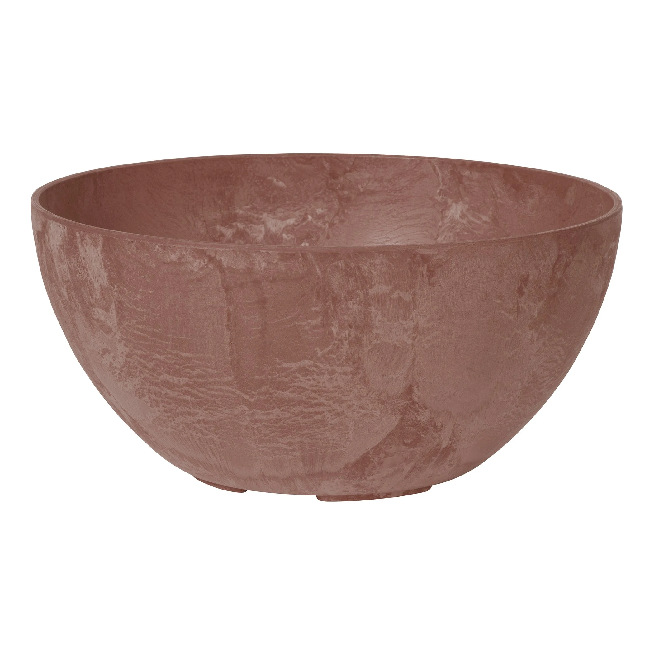 NOVELTY MANUFACTURING COM ArtStone 12" Napa Bowl Rust — Single Unit