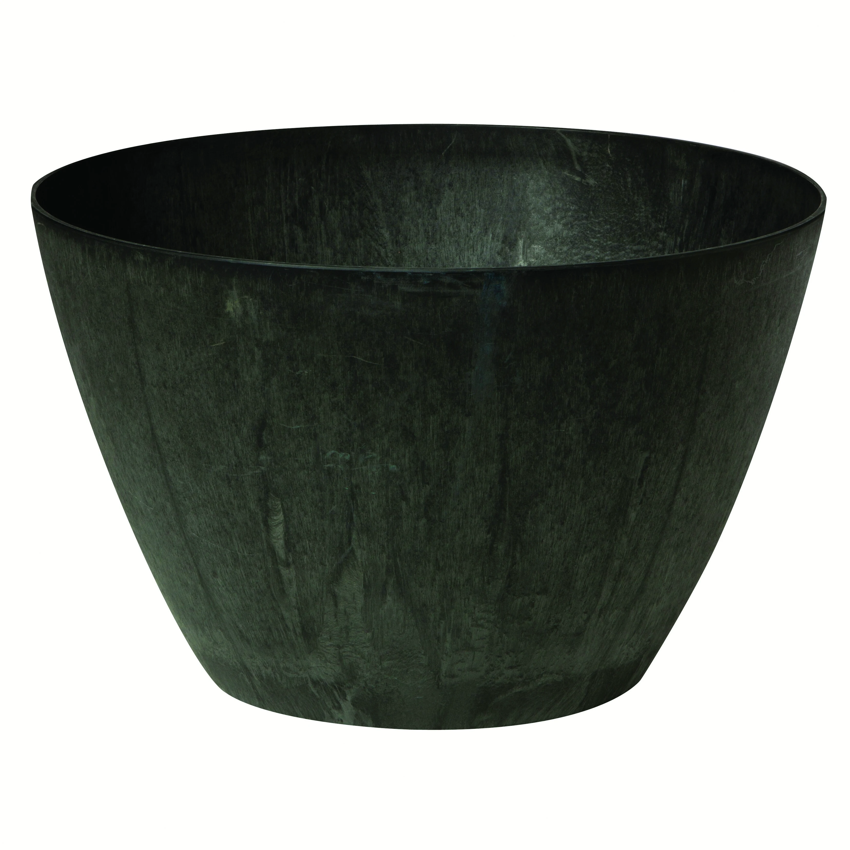 NOVELTY MANUFACTURING COM ArtStone 16" Napa Bowl Black — Single Unit