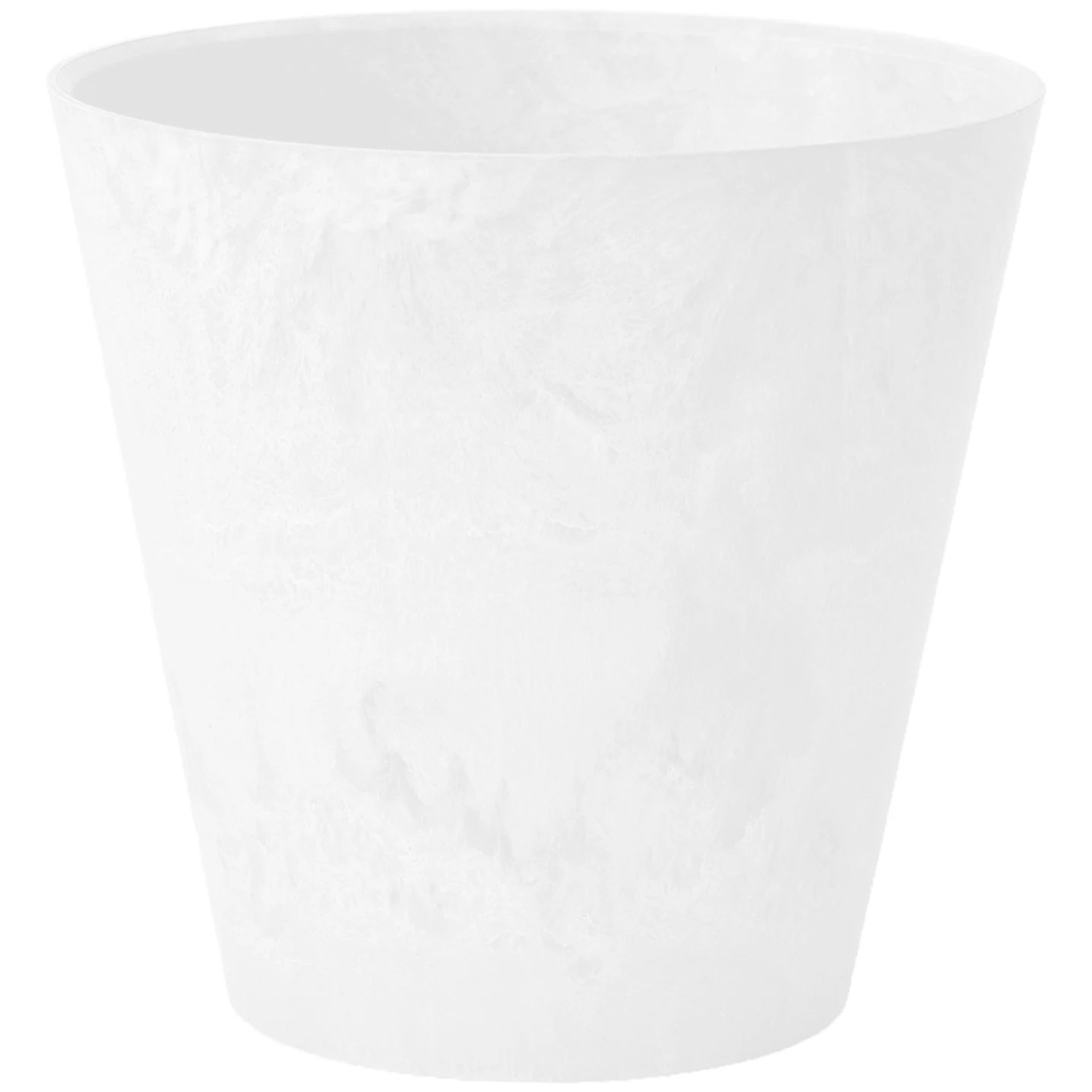 NOVELTY MANUFACTURING COM ArtStone 6" Round Napa Planter White — Single Unit