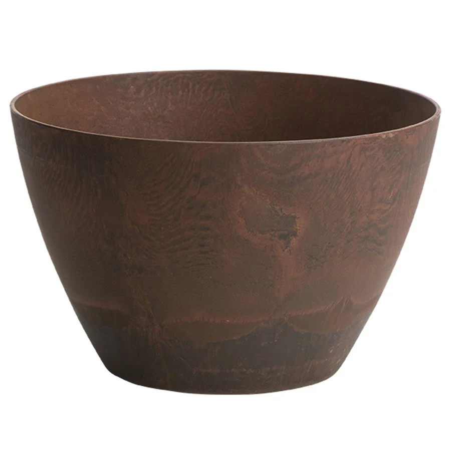 NOVELTY MANUFACTURING COM ArtStone 16" Napa Bowl Rust — Single Unit