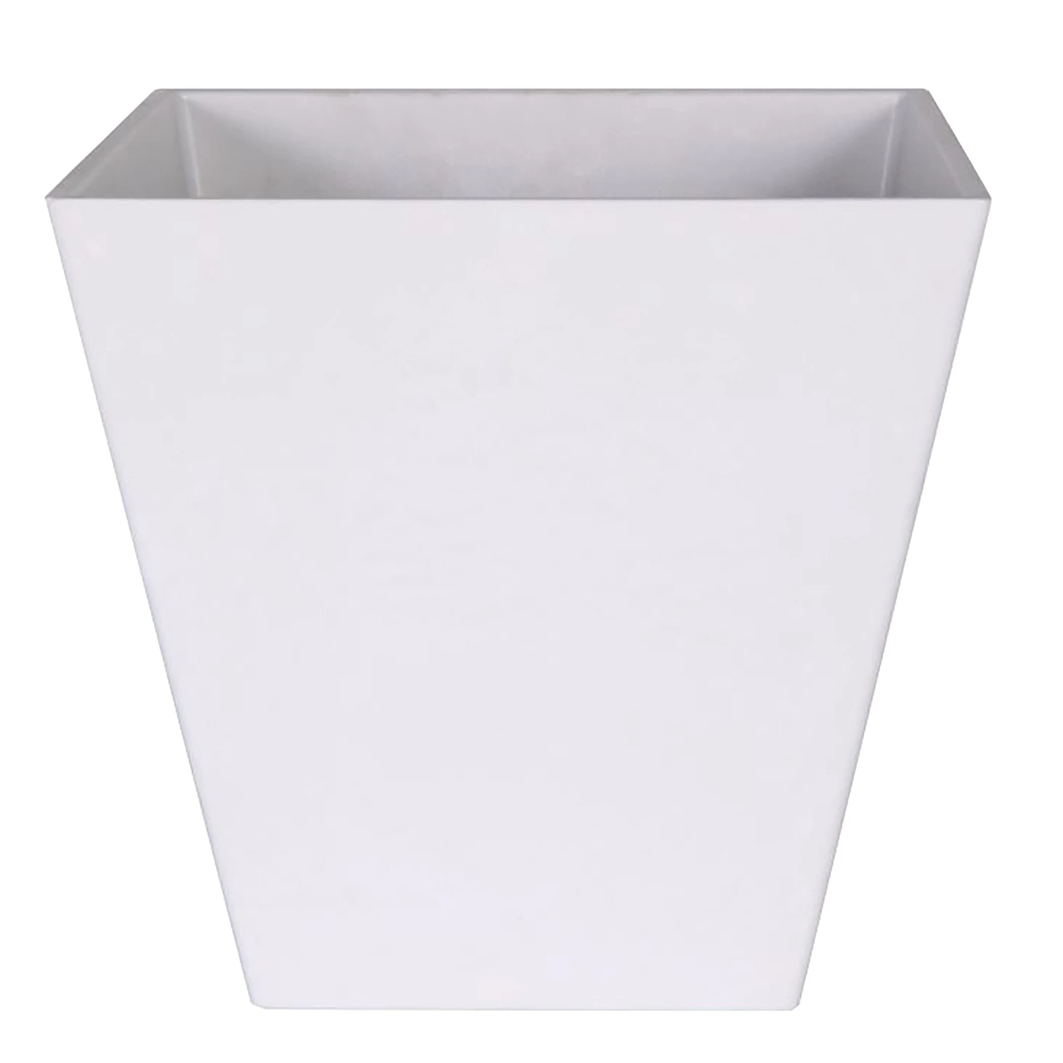 NOVELTY MANUFACTURING COM ArtStone Ella 8" Square Planter White — Single Unit