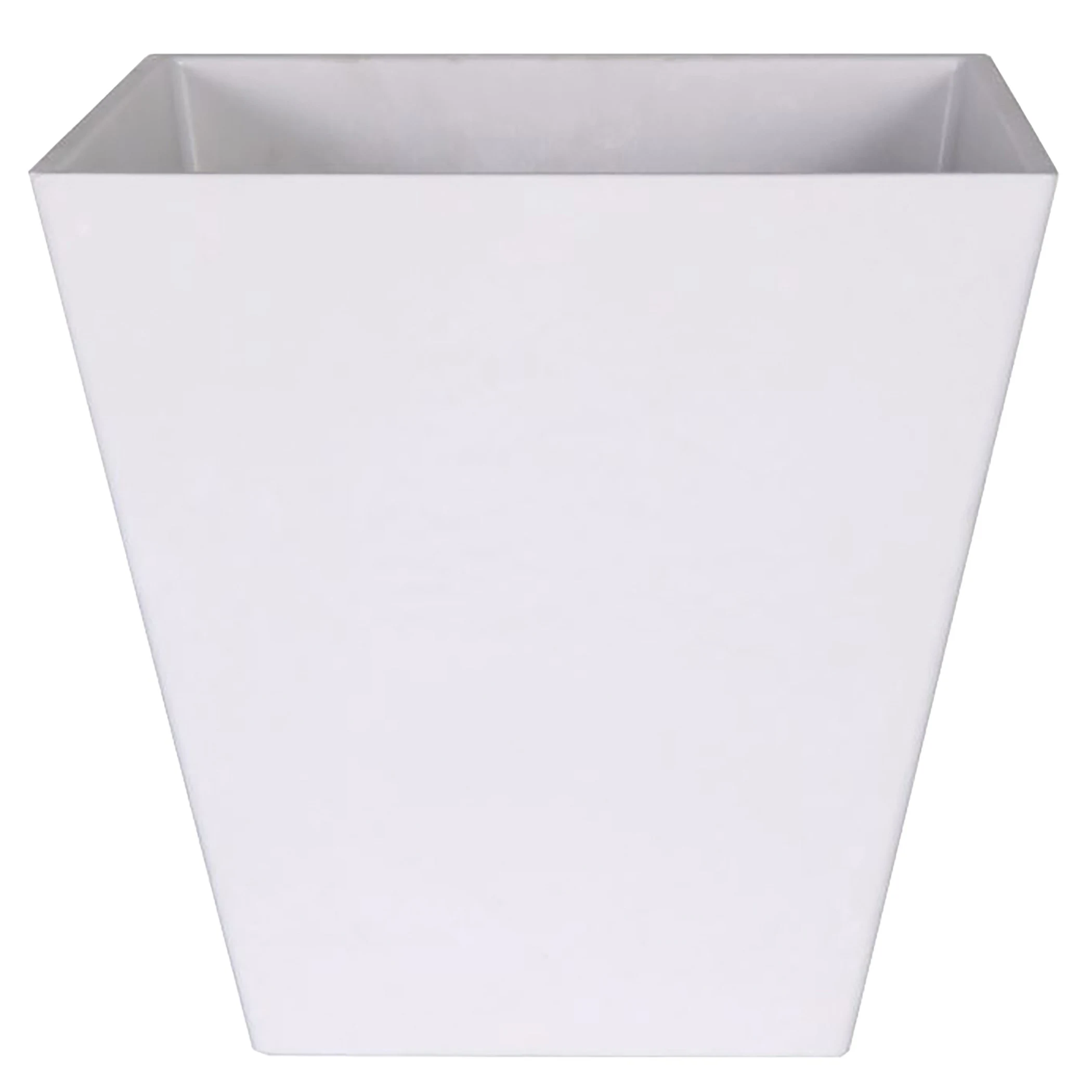 NOVELTY MANUFACTURING COM ArtStone Ella 12" Square Planter White — Single Unit