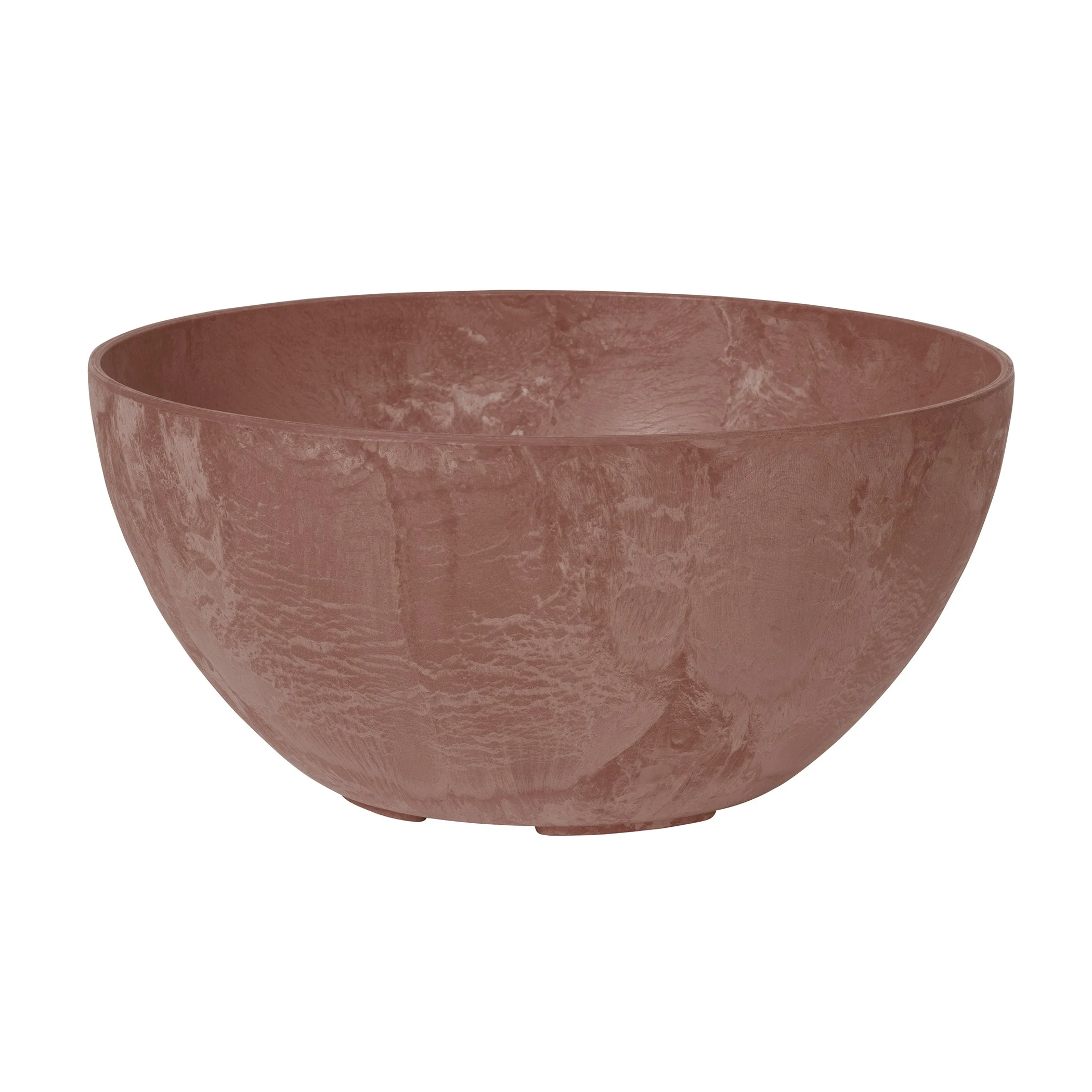 NOVELTY MANUFACTURING COM ArtStone 10" Napa Bowl Rust — Single Unit
