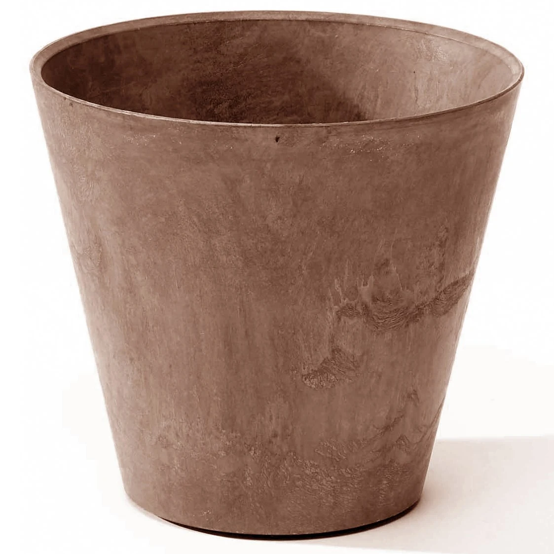 NOVELTY MANUFACTURING COM ArtStone 12" Round Napa Planter Rust — Single Unit