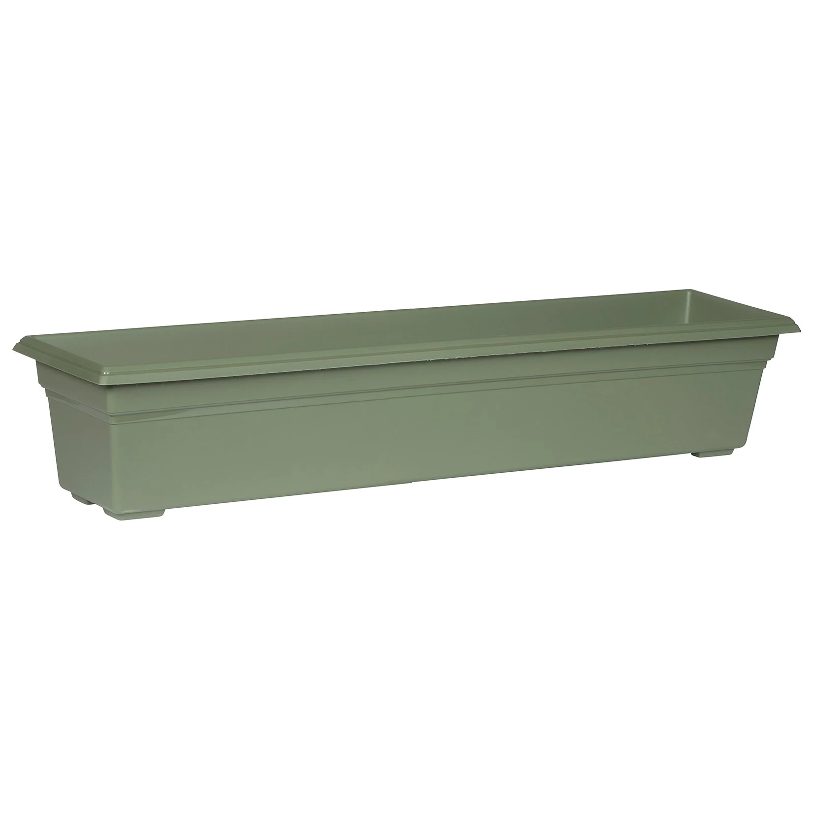 NOVELTY MANUFACTURING COM Countryside 30" Flowerbox Sage — Single Unit