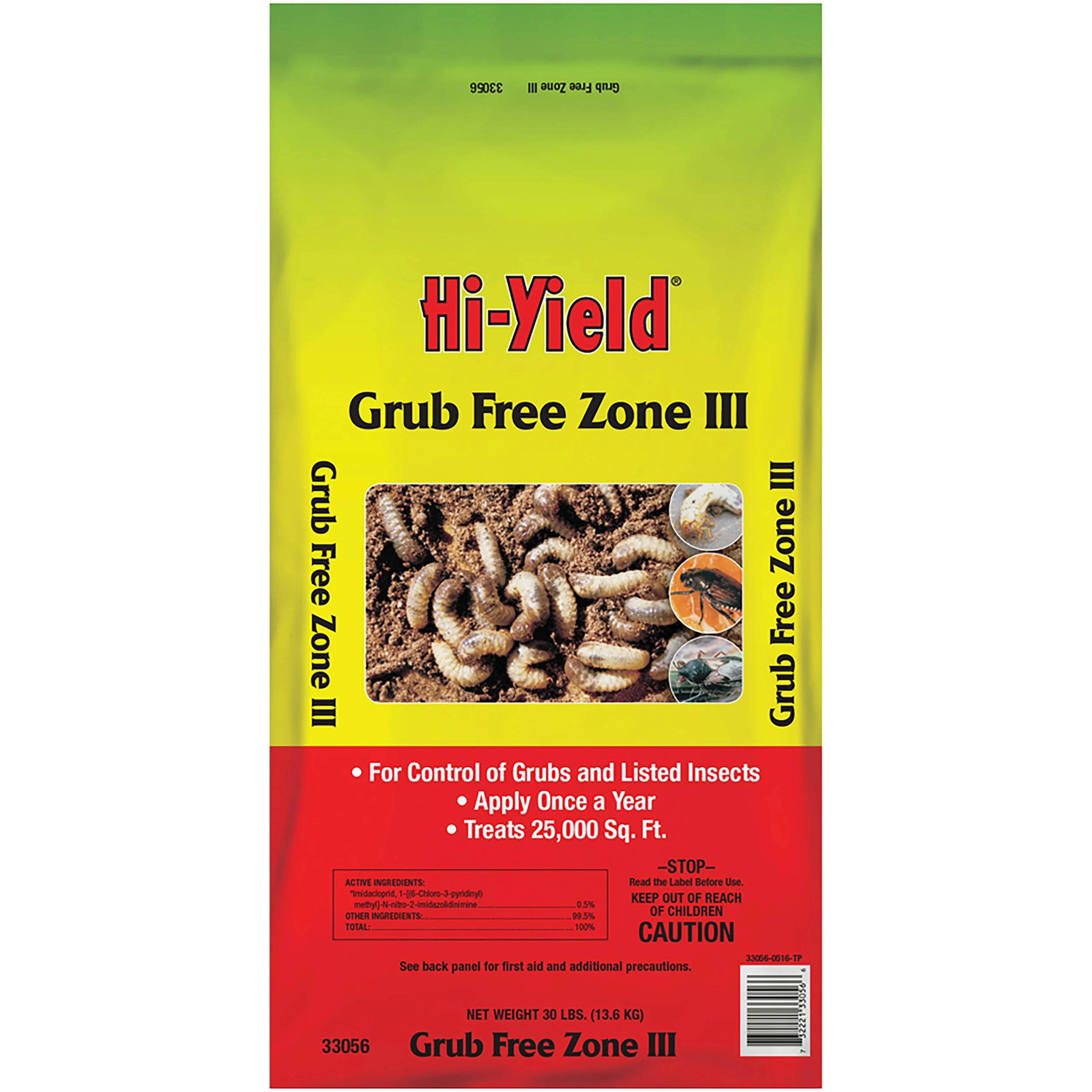 VOLUNTARY PURCHASING GROUP HiYield 30# Grub Free Zone III 0.5% Imidacloprid — Single Unit