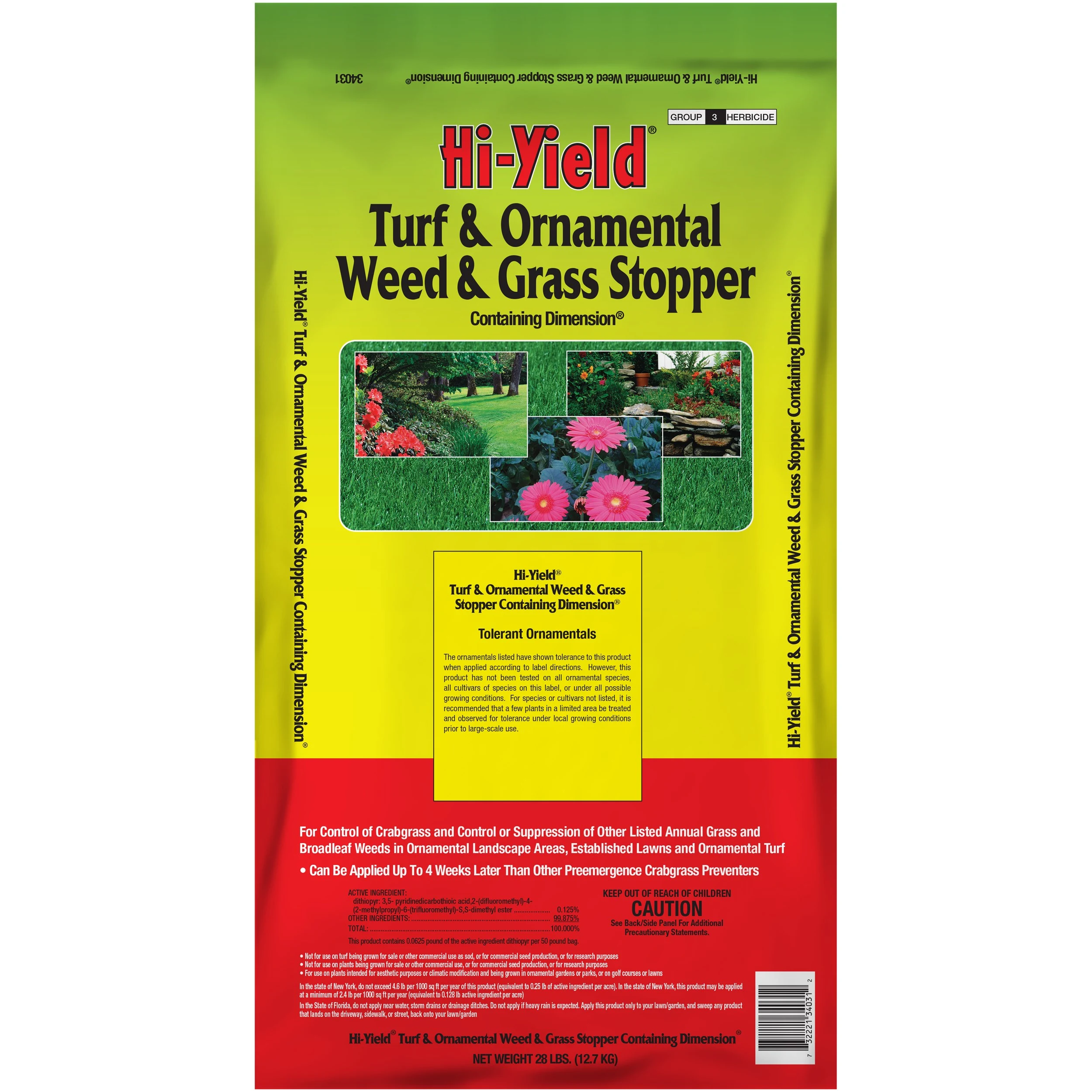 VOLUNTARY PURCHASING GROUP HiYield 28# Turf & Ornamental Weed & Grass Stopper — Single Unit