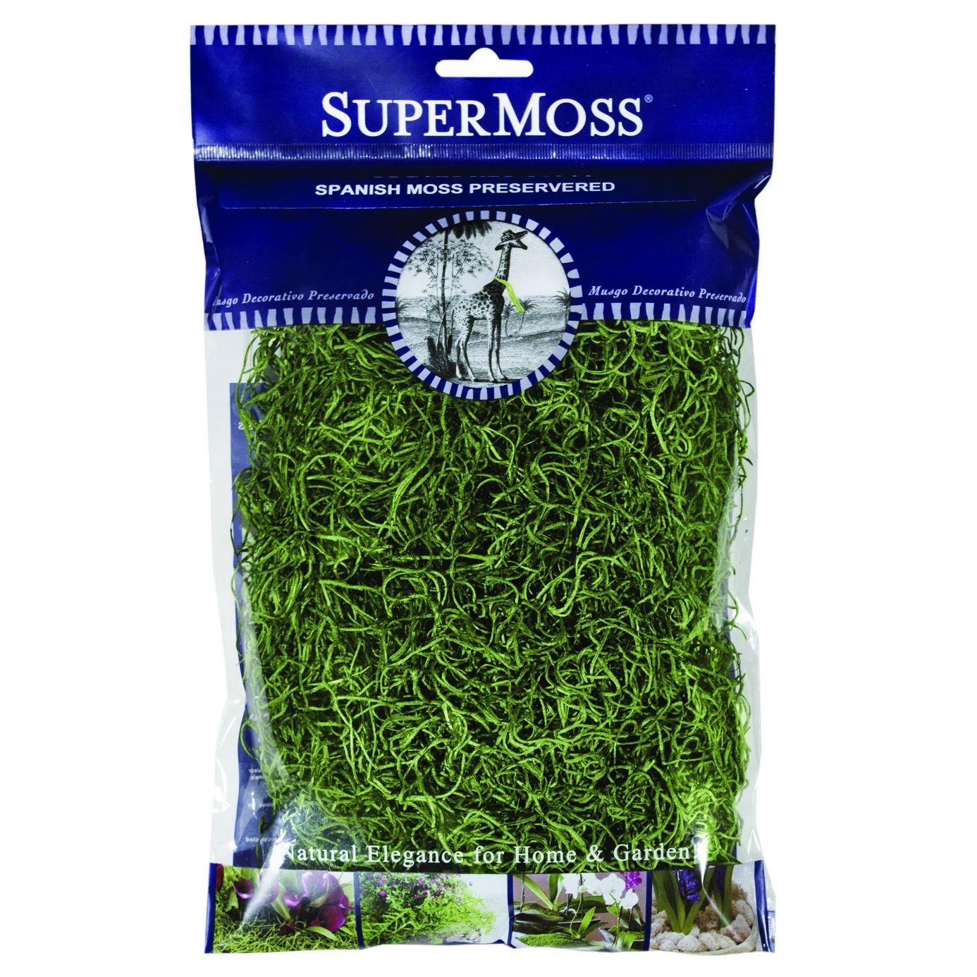 SUPER MOSS SuperMoss 2oz Spanish Moss Preserved Grass — Single Unit