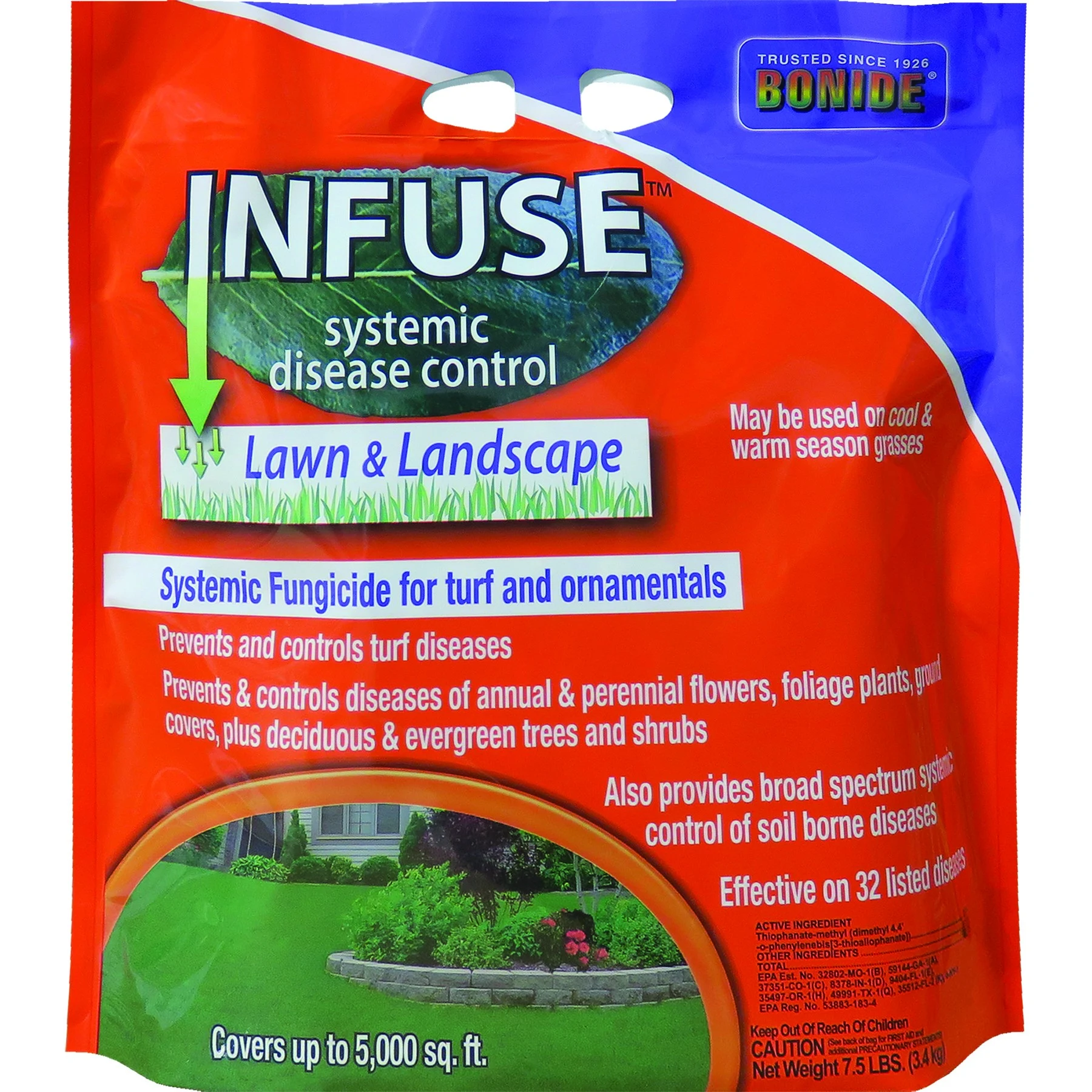 Bonide 7.5# Infuse Lawn & Landscape Granules — Single Unit
