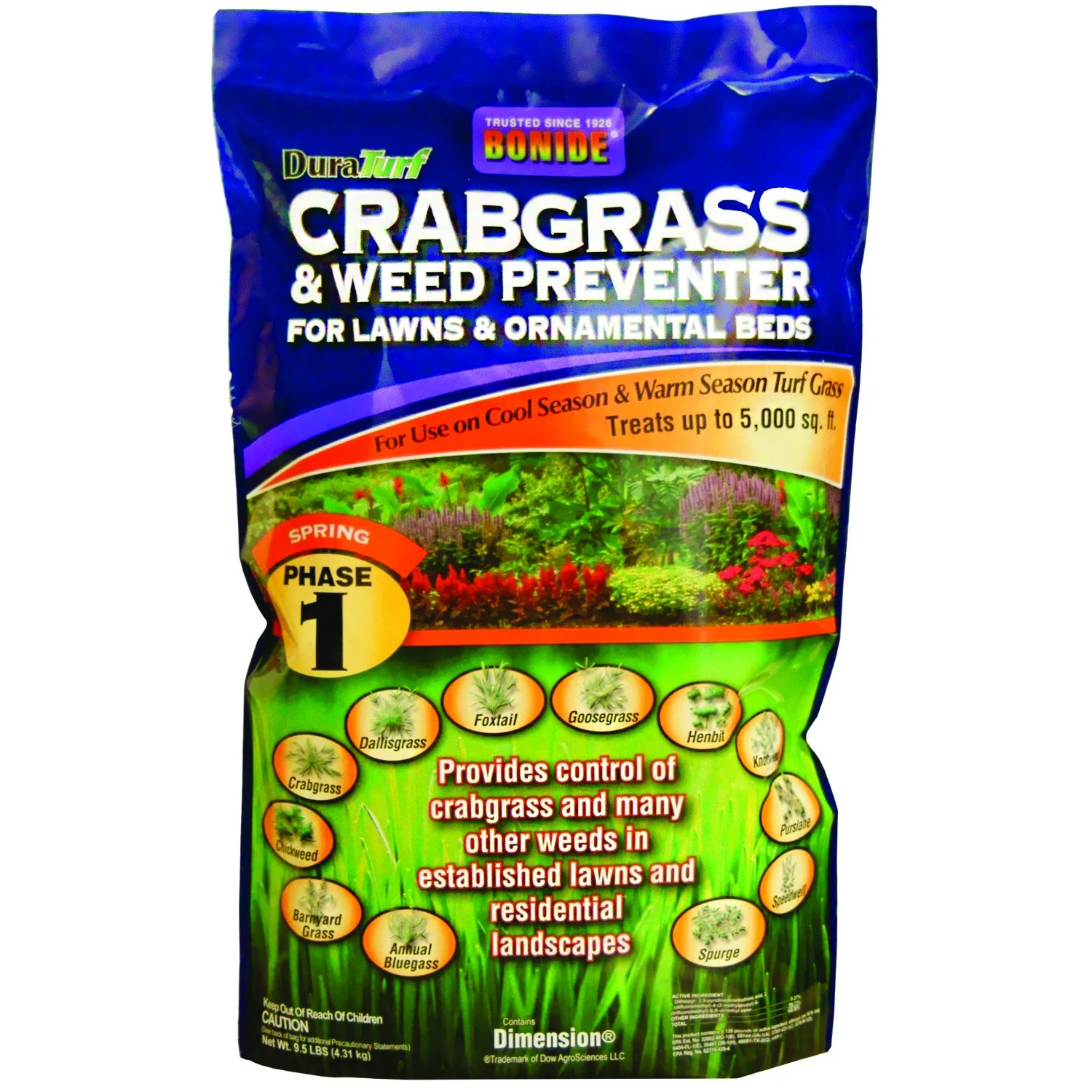 Bonide 5M Crabgrass Preventer w/o Fertilizer — Single Unit