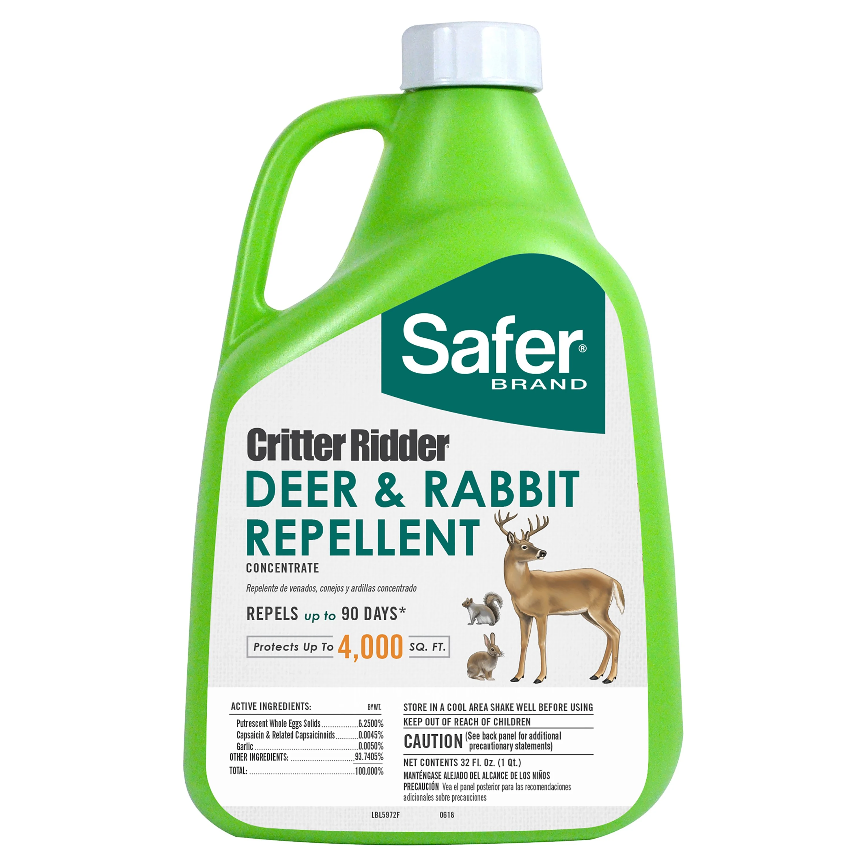 WOODSTREAM CORP Safer 32oz Concentrate Deer Repellent — Single Unit