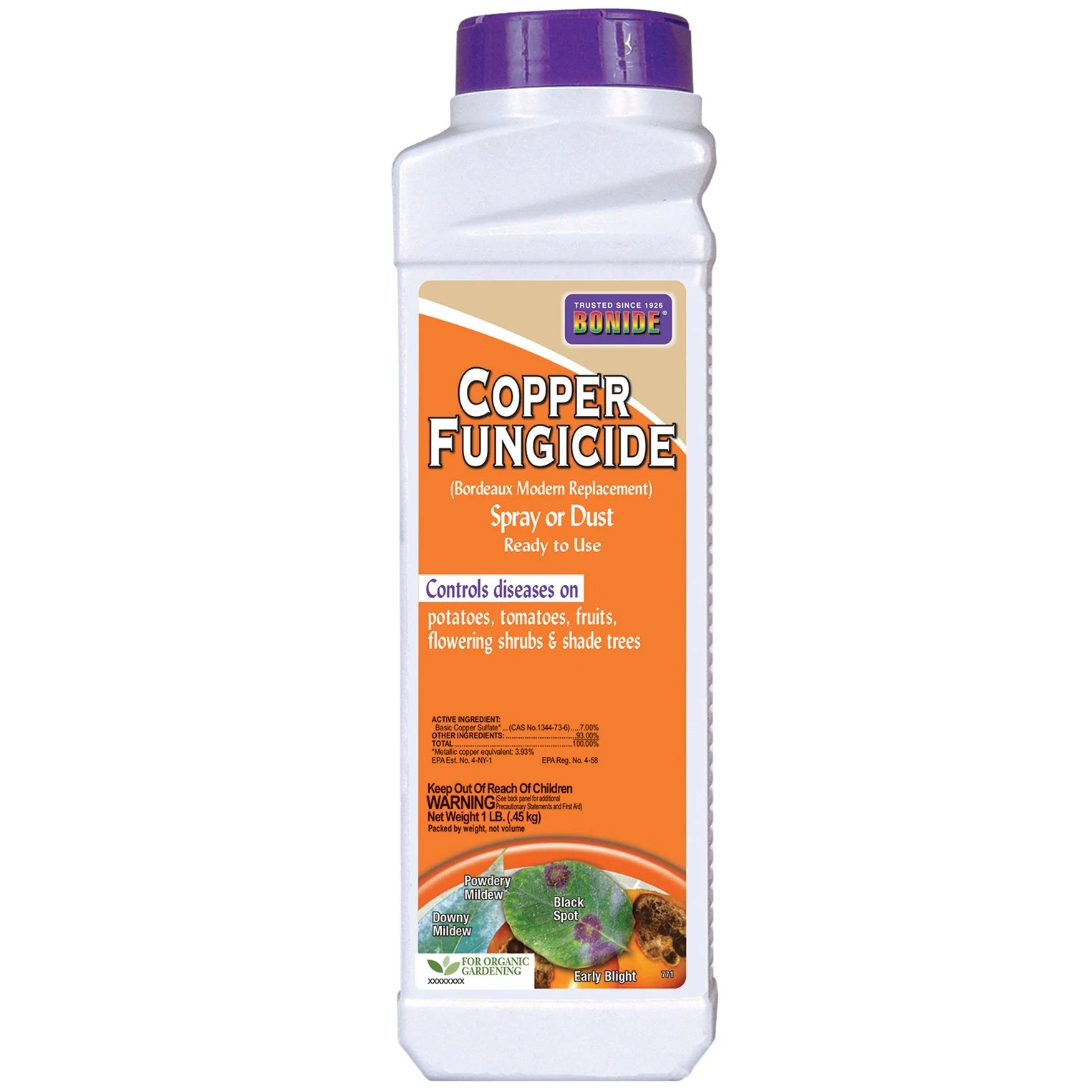 Bonide 1# Copper Dust Or Spray Bordo — Single Unit