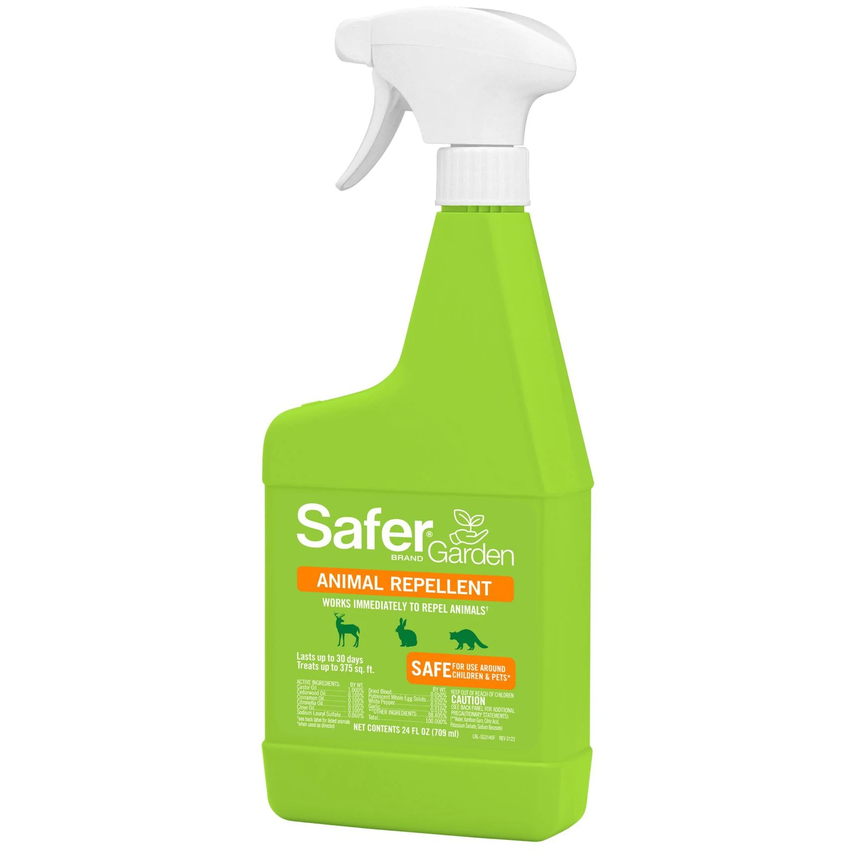 WOODSTREAM CORP Safer Garden 24oz Animal Repellent RTU — Single Unit