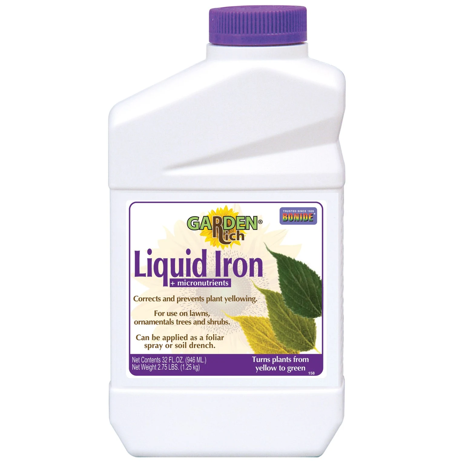 Bonide Qt Liquid Iron Complex Chelated — Single Unit