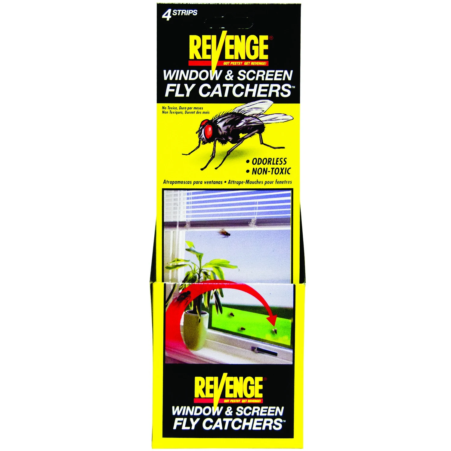 Bonide Revenge Window & Screen Fly Catchers — Single Unit