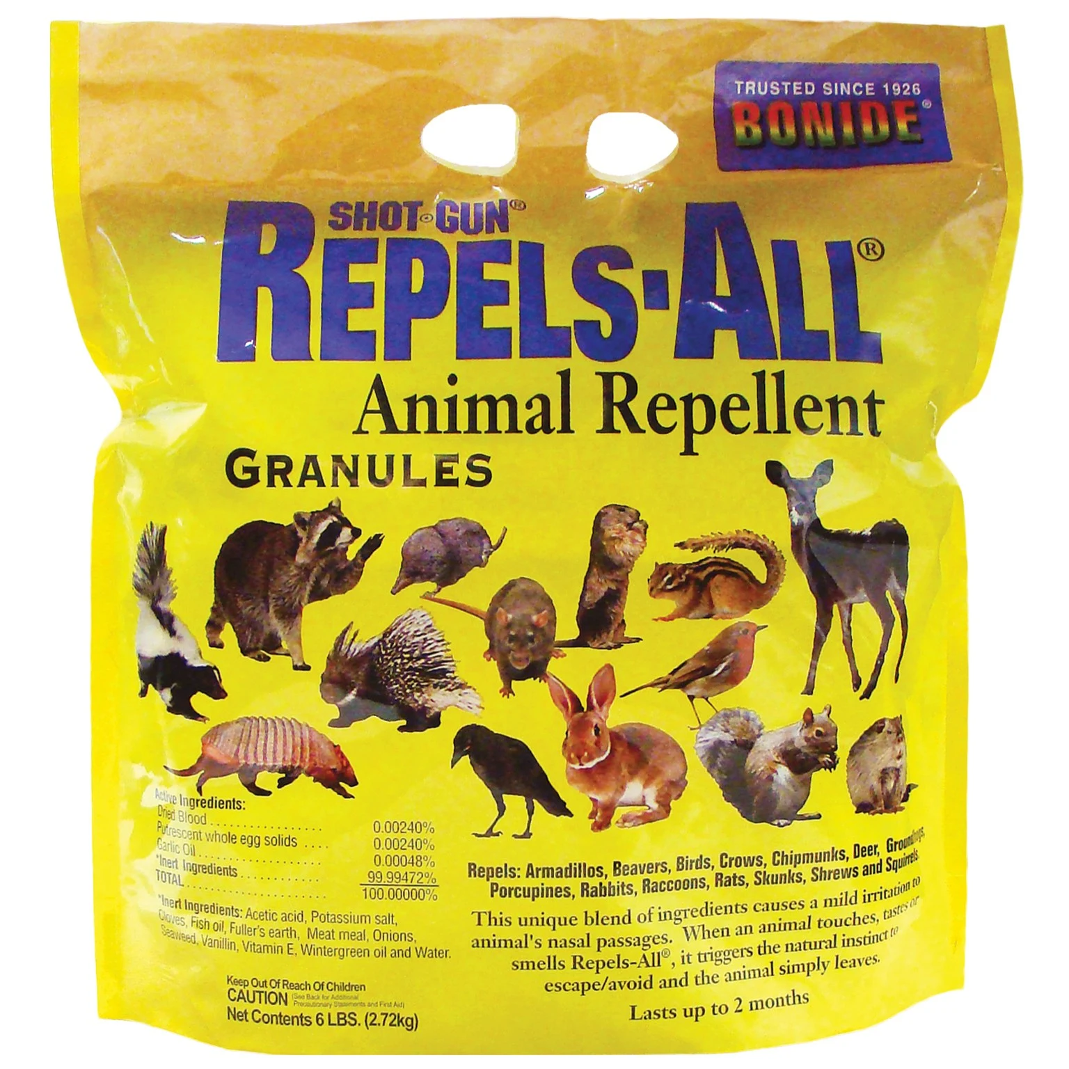 Bonide 6# Repels All Granules — Single Unit
