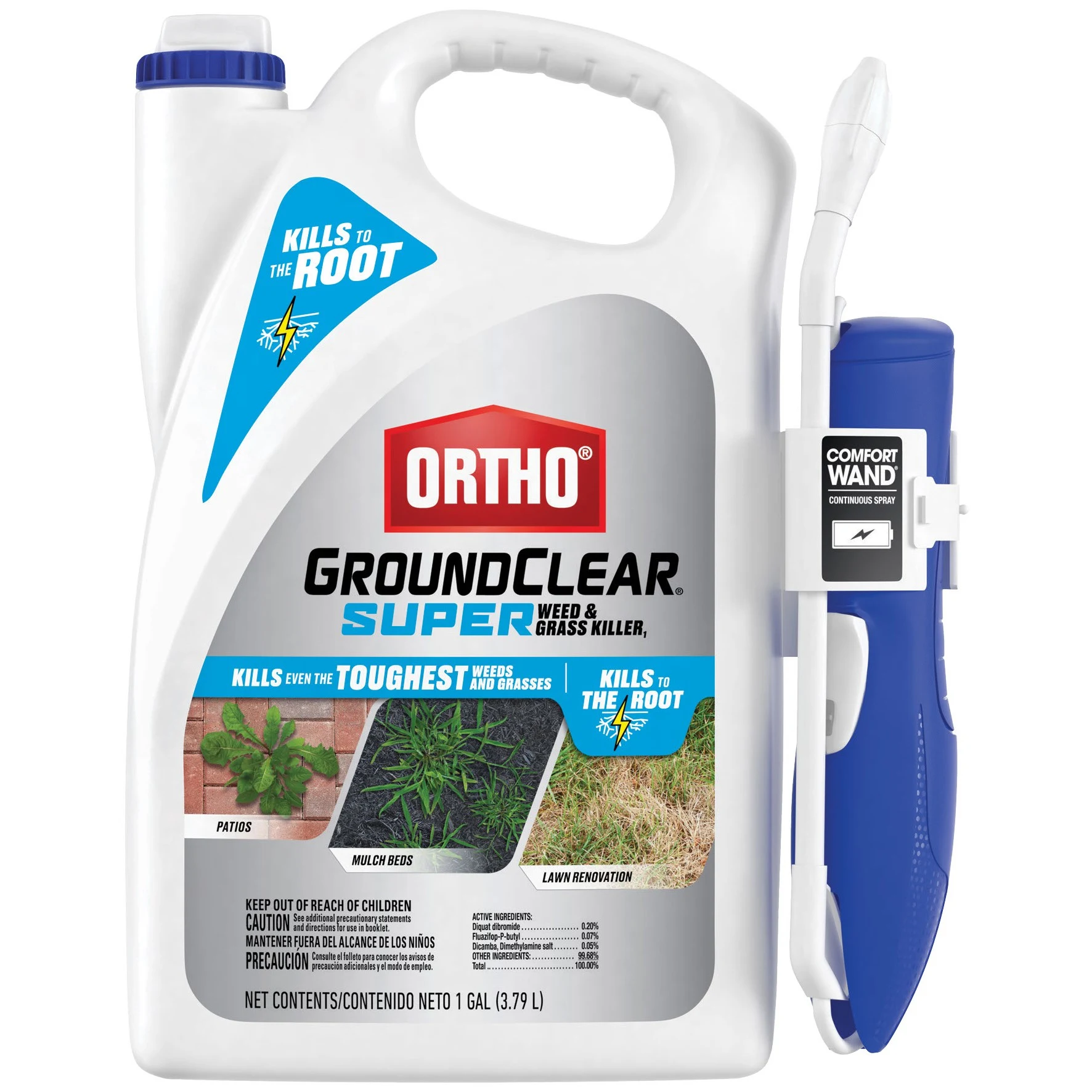 THE SCOTTS COMPANY Ortho 1gal GroundClear Super Wand — Single Unit