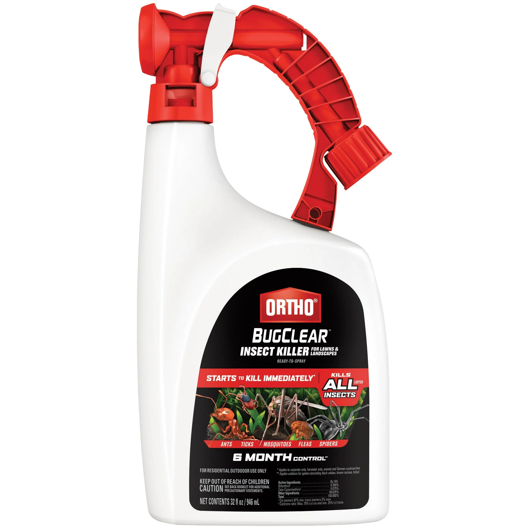 THE SCOTTS COMPANY Ortho 32ozRTS BugClear Lawn & Landscape — Single Unit