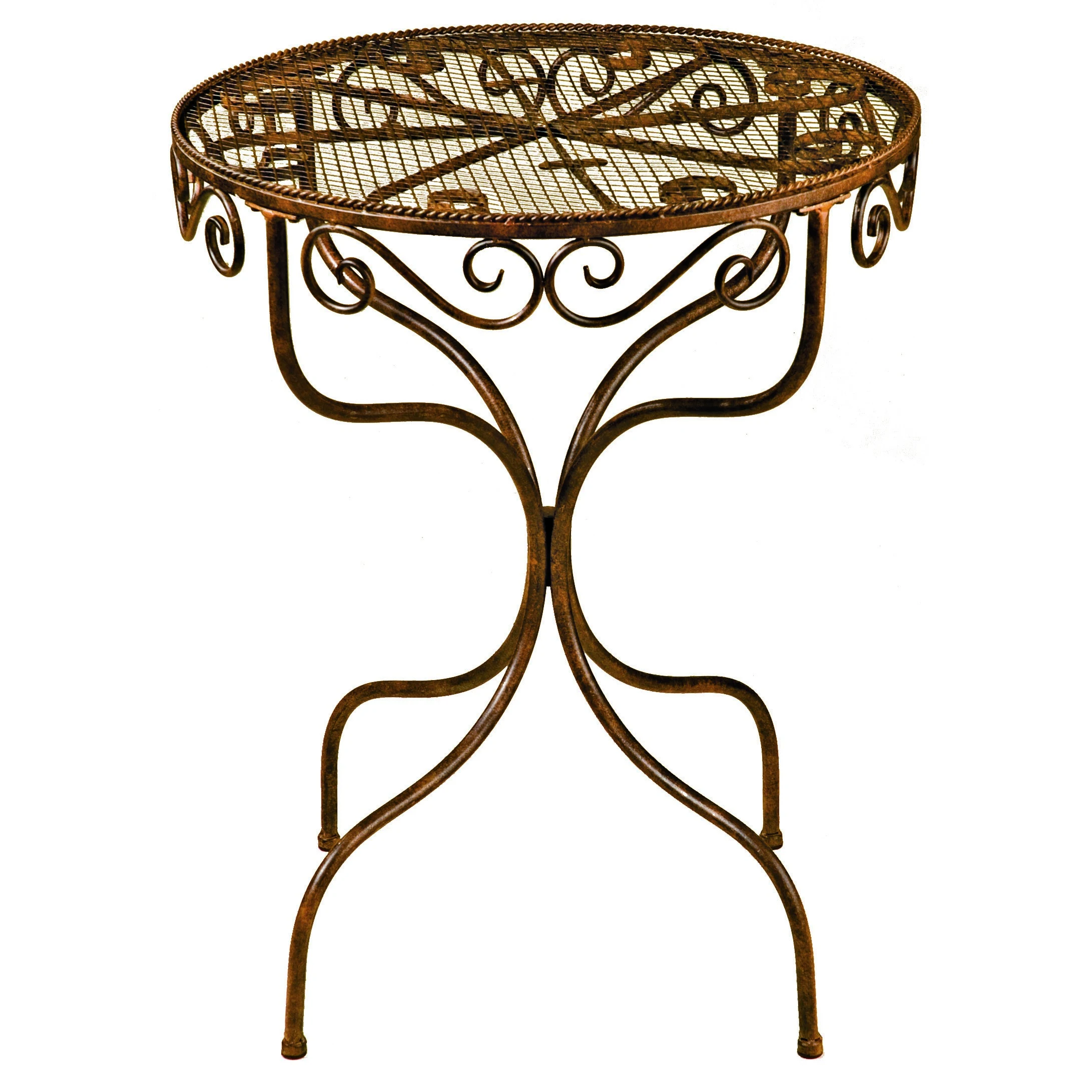 DEER PARK IRONWORKS Deer Park Imperial Bistro Table — Single Unit