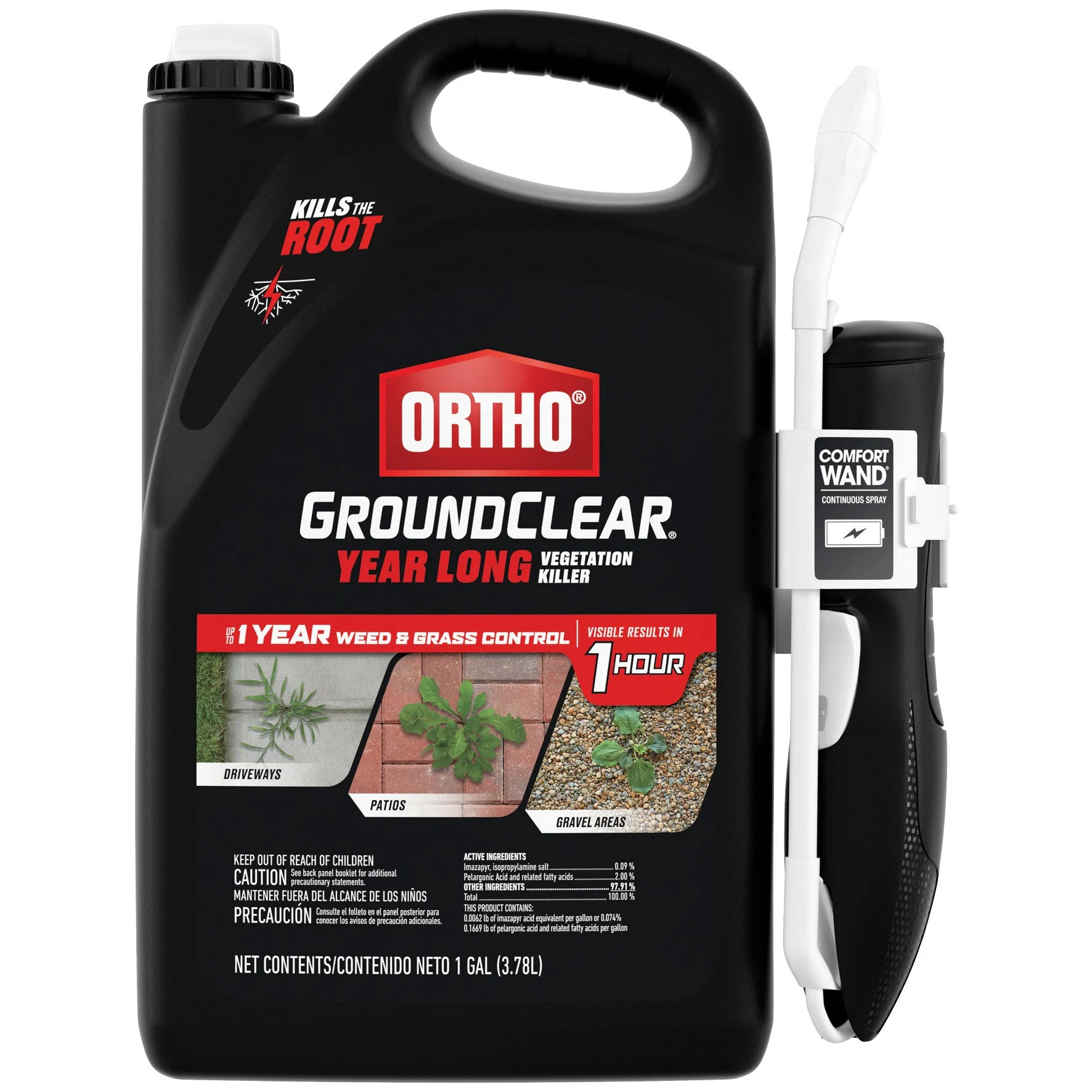 THE SCOTTS COMPANY Ortho 1gal GroundClear Vegetation Kill RTU Wand — Single Unit