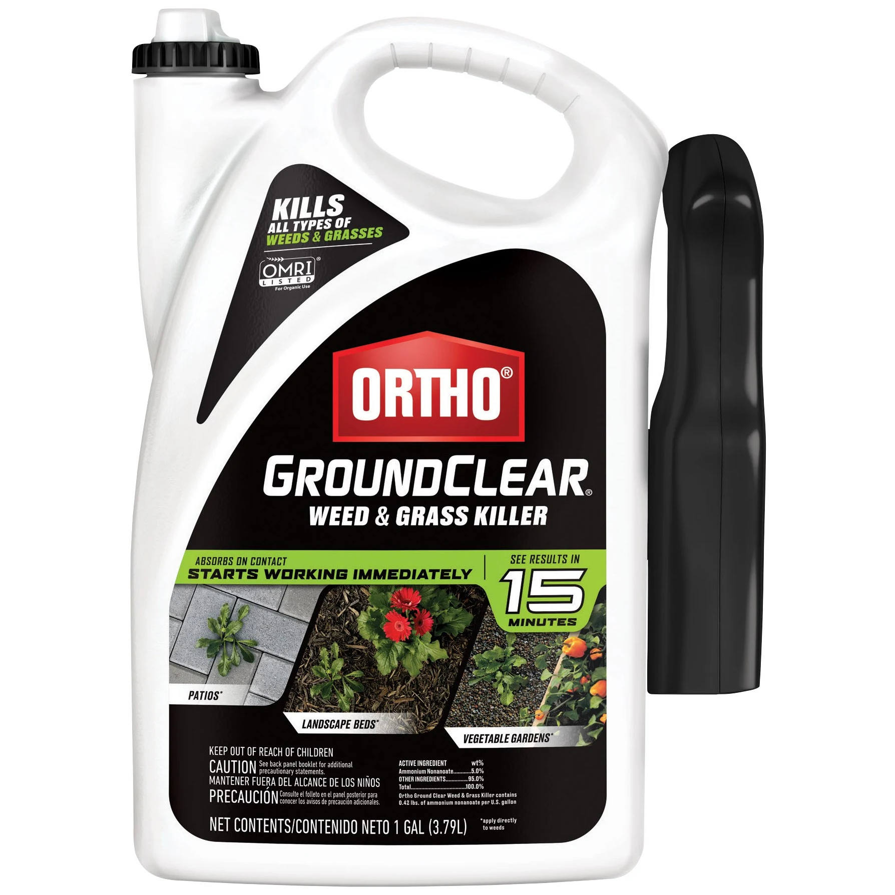 THE SCOTTS COMPANY Ortho 1gal RTU GroundClear Weed & Grass Trigger — Single Unit