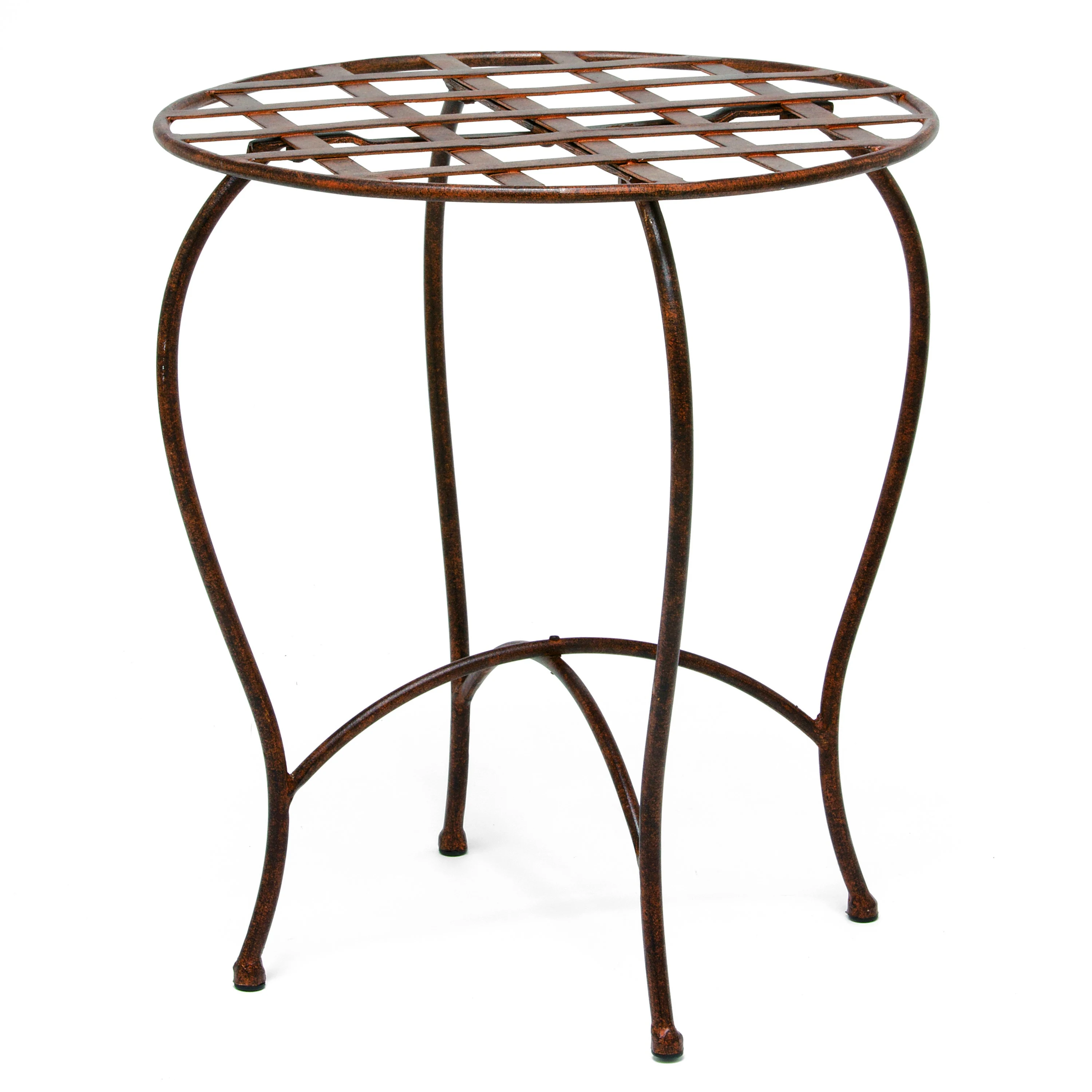 DEER PARK IRONWORKS Deer Park Lattice Plant Stand Small — Single Unit