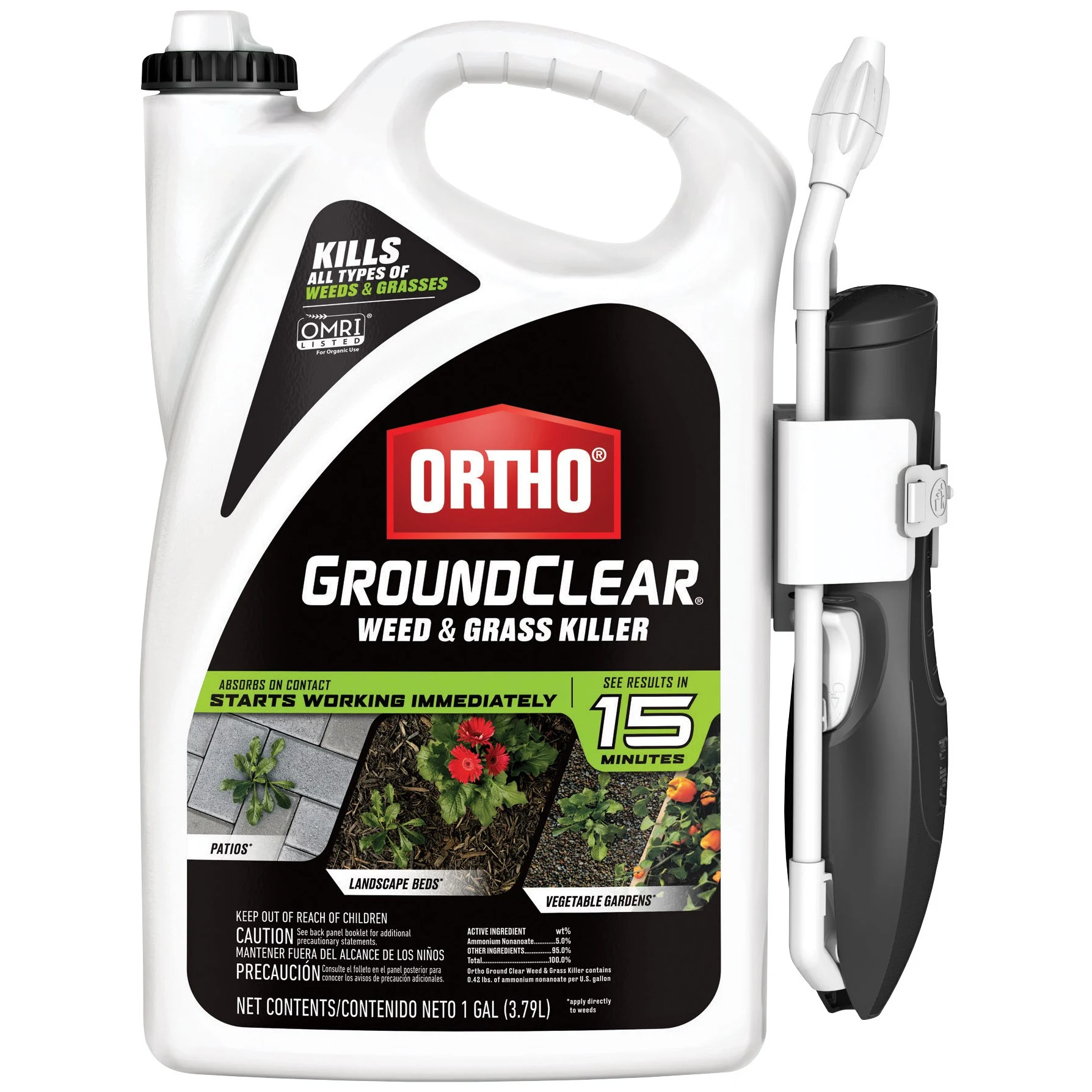 THE SCOTTS COMPANY Ortho 1gal RTU GroundClear Weed & Grass — Single Unit
