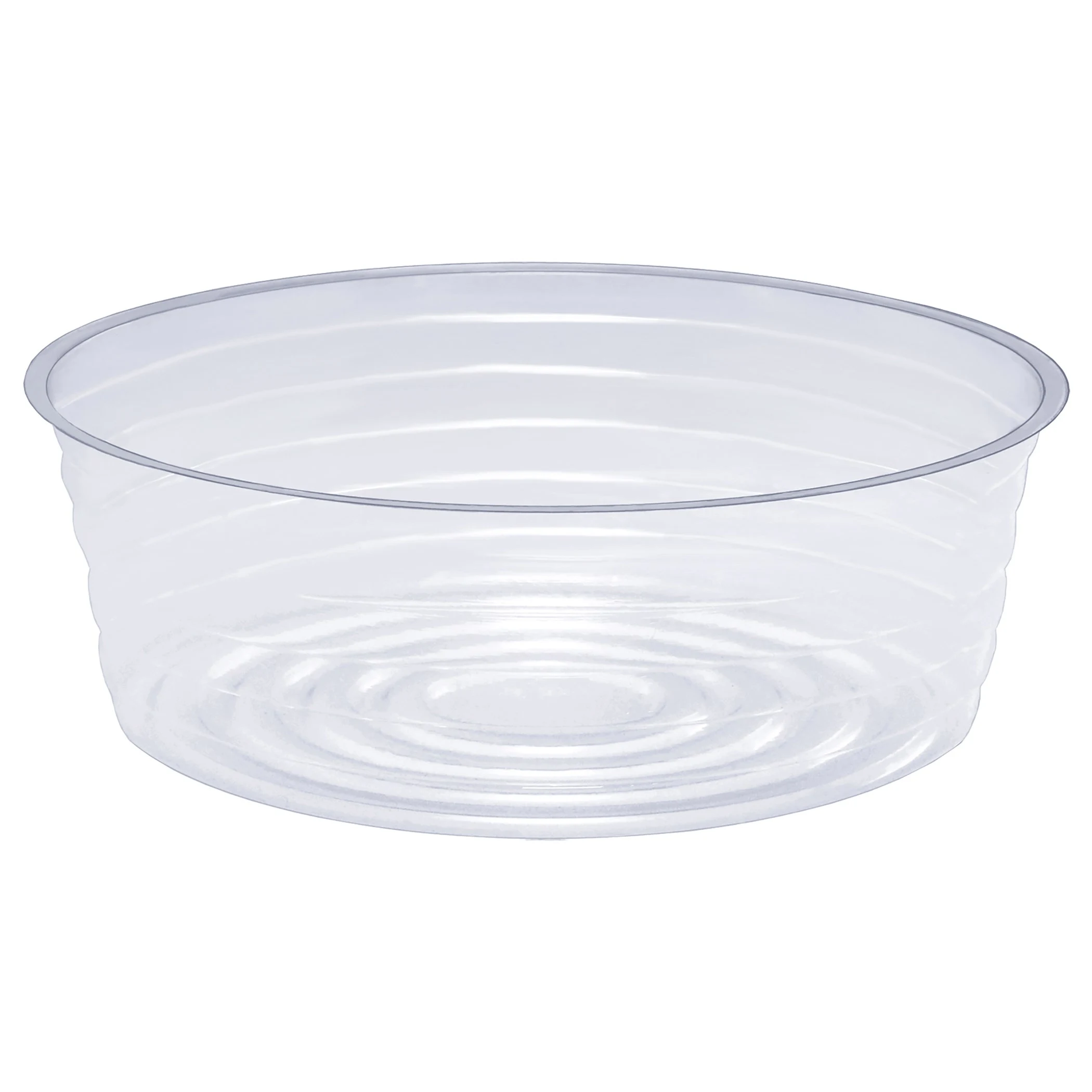 CURTIS WAGNER PLASTICS CORP CWP 8" Clear Vinyl Basket Liner — Single Unit