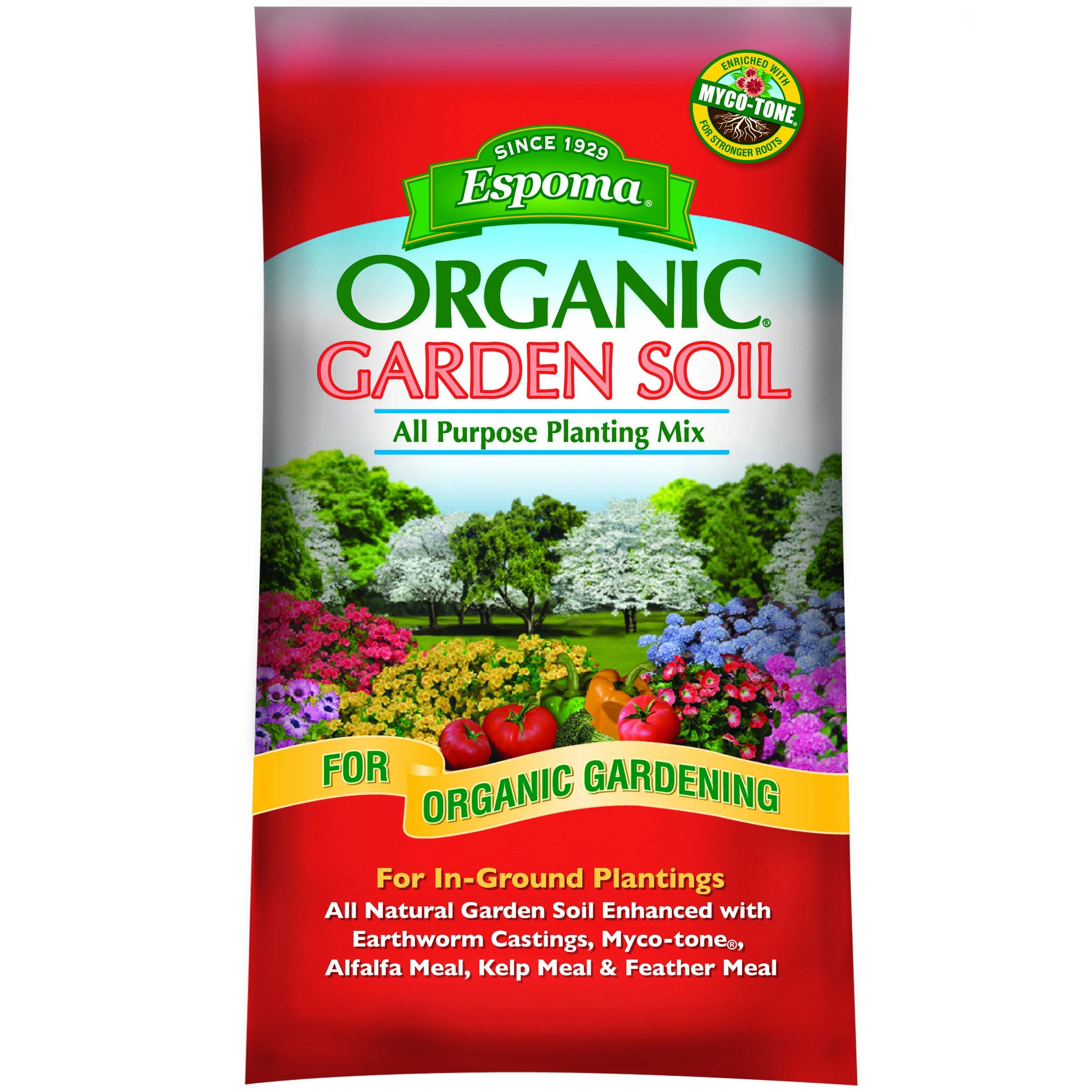 Espoma 1cf Organic All Purp Garden Soil — Single Unit