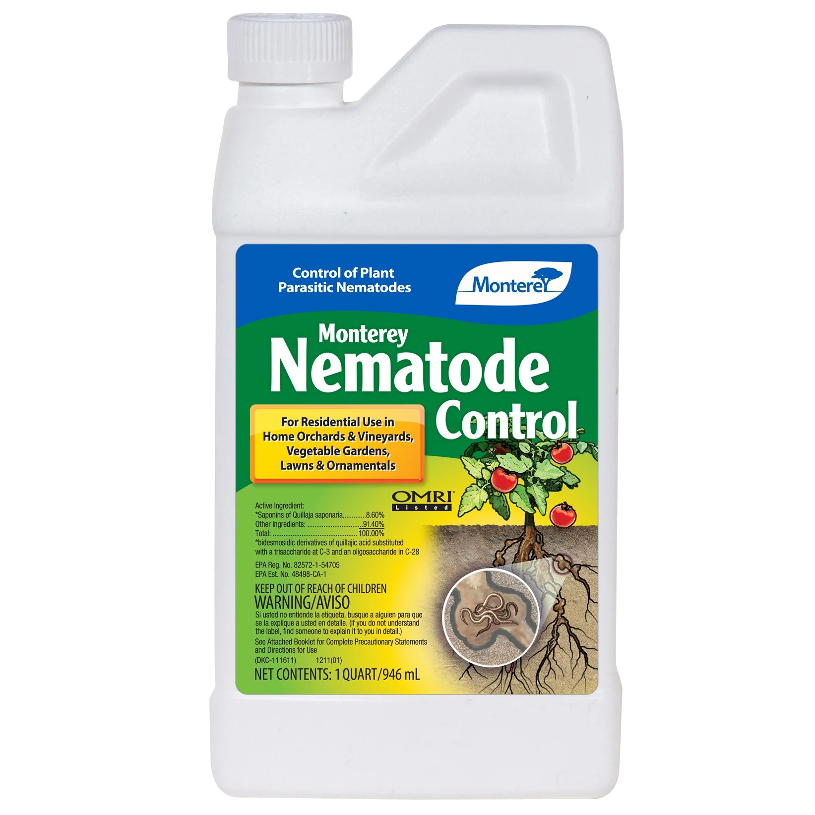 LAWN AND GARDEN PRODUCTS Monterey Qt Nematode Control — Single Unit