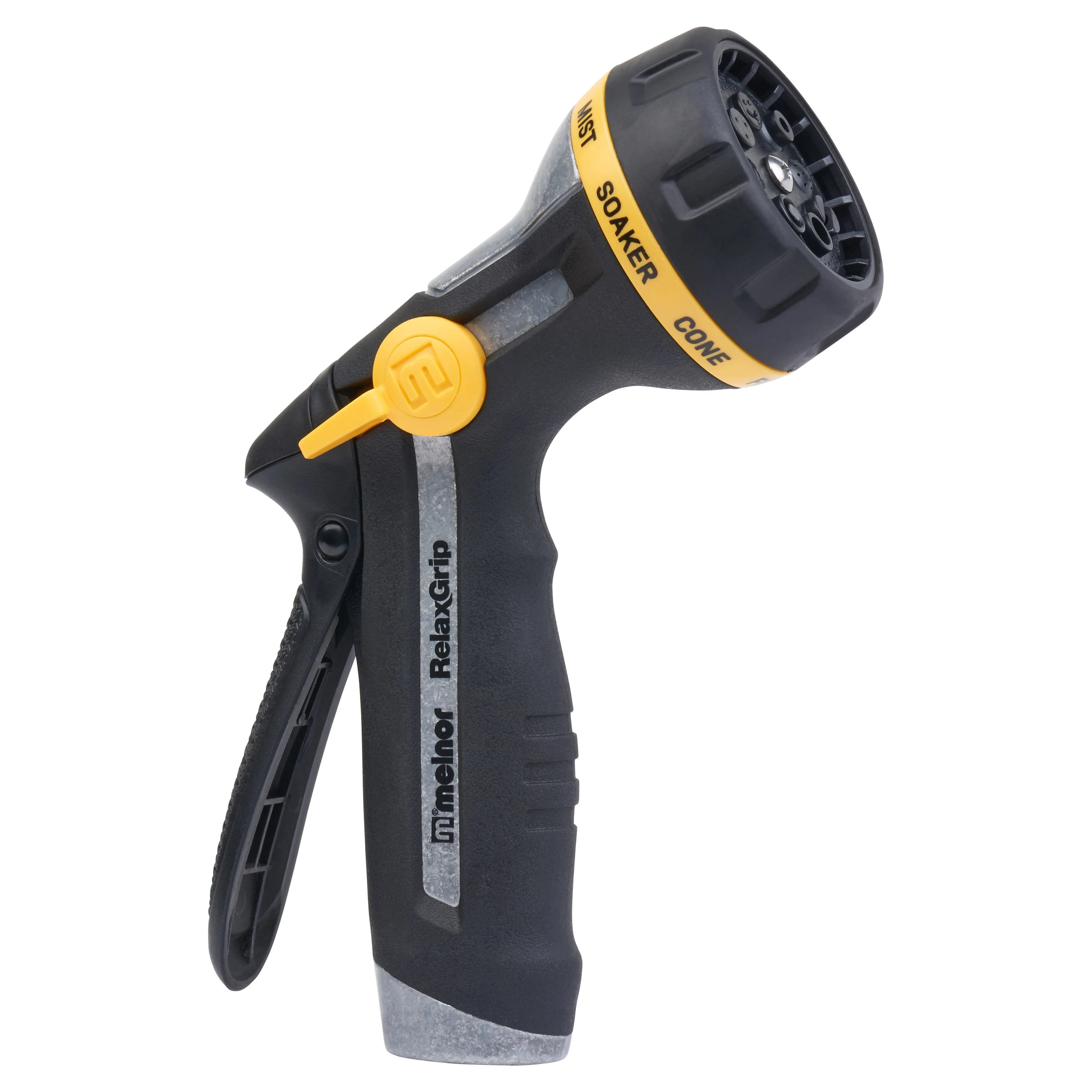Melnor RelaxGrip Nozzle Multi Pattern Metal — Single Unit