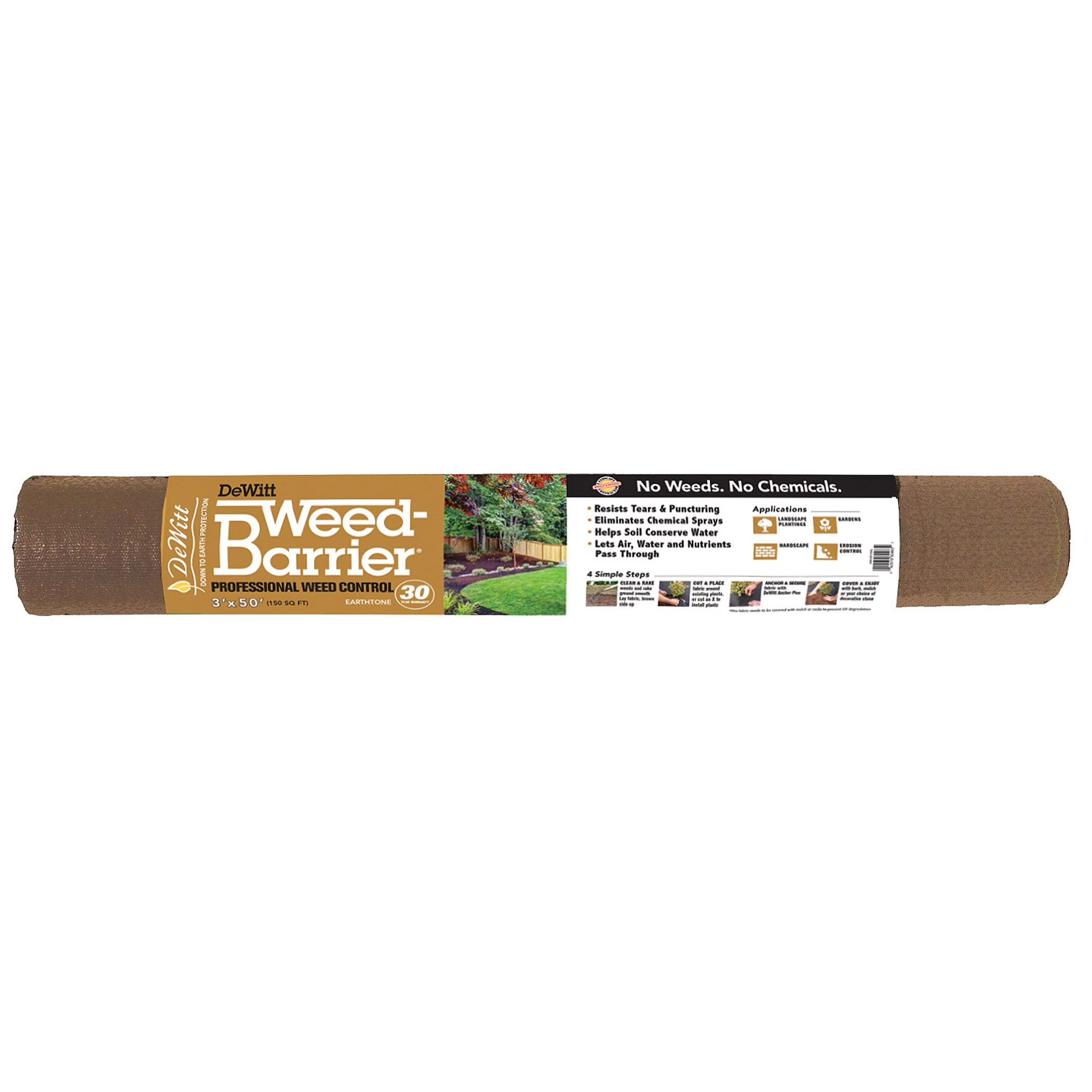 Dewitt E-tone 30 Year 3x50 Professional Weed Control — Single Unit