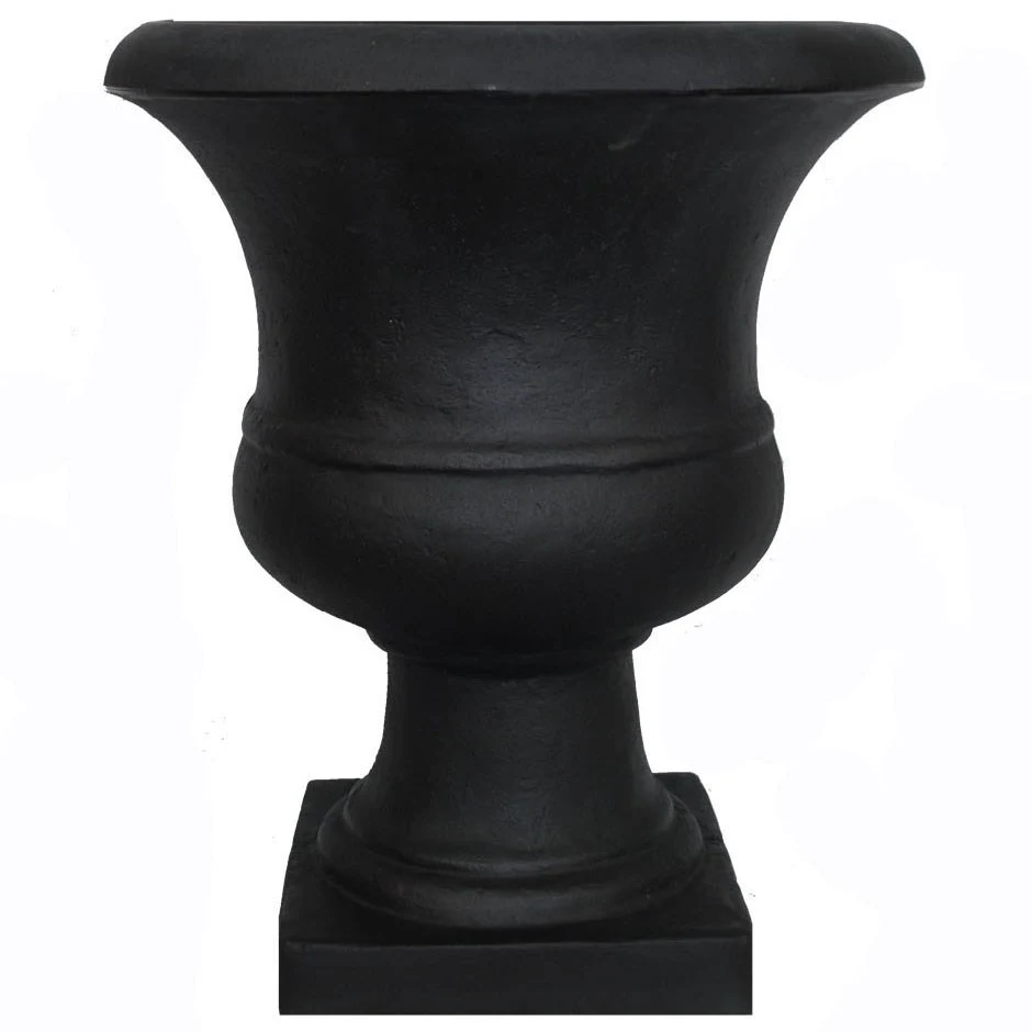 TUSCO PRODUCTS Tusco 17" Urn Planter Black — Single Unit