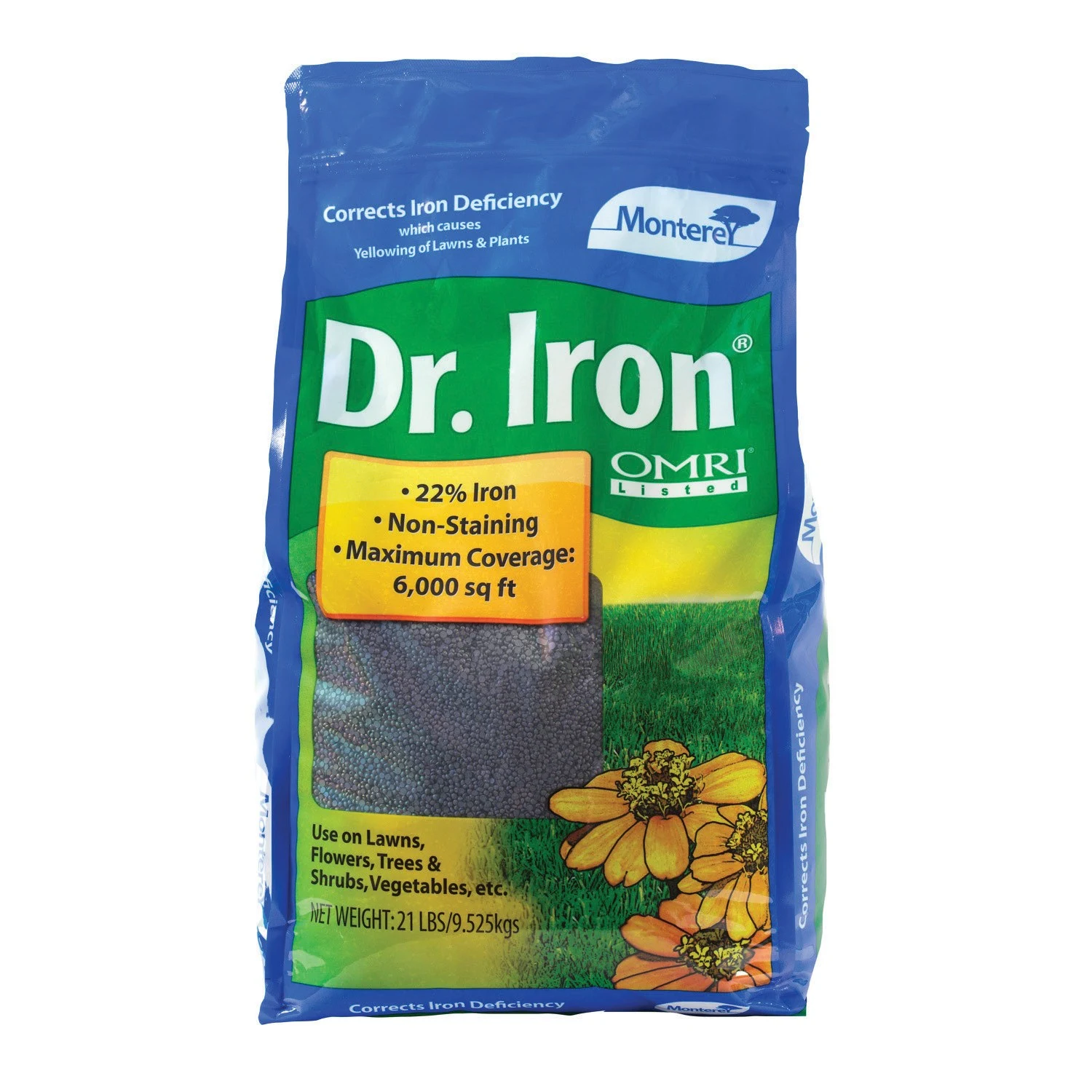 LAWN AND GARDEN PRODUCTS Monterey 21# Dr Iron — Single Unit