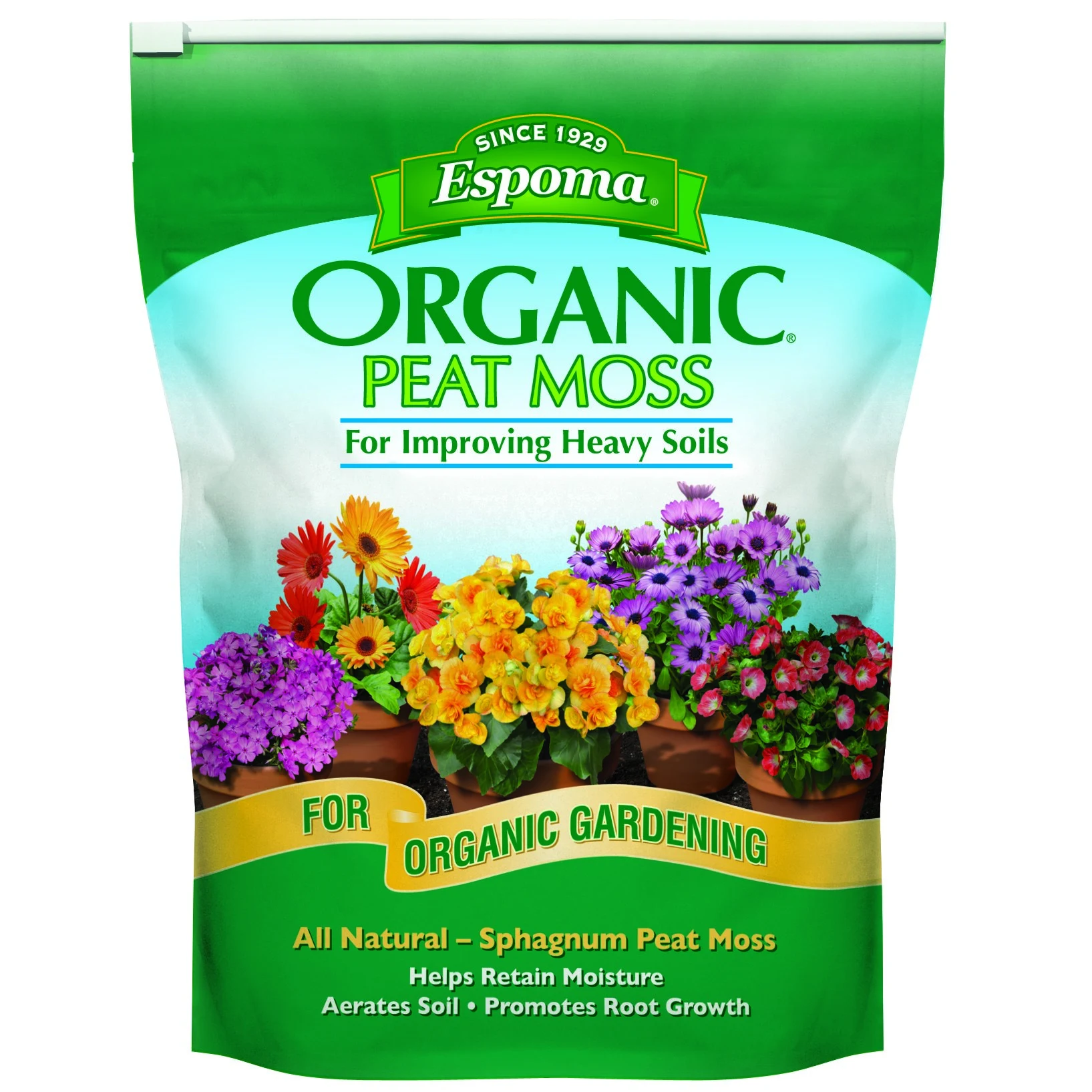 Espoma 8qt Organic Peat Moss — Single Unit