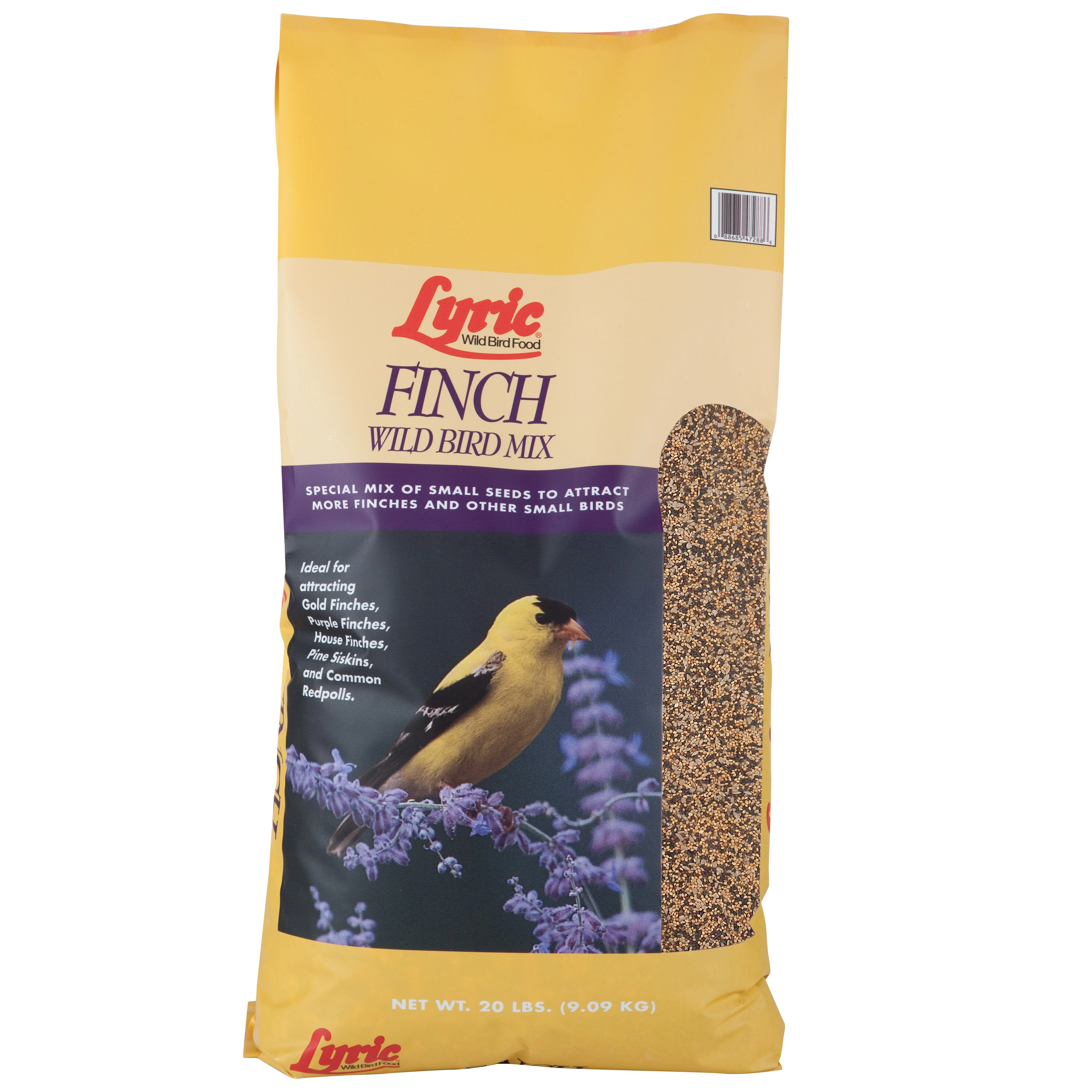 LEBANON SEABOARD CORPORATION Lyric 20# Finch Wild Bird Food Seed Mix Yellow — Single Unit