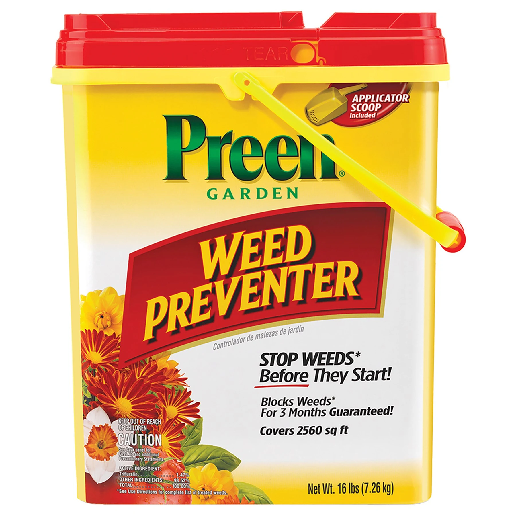 LEBANON SEABOARD CORPORATION Preen 16# 2560SF Garden Weed Preventer Drum (39/PLT) — Single Unit