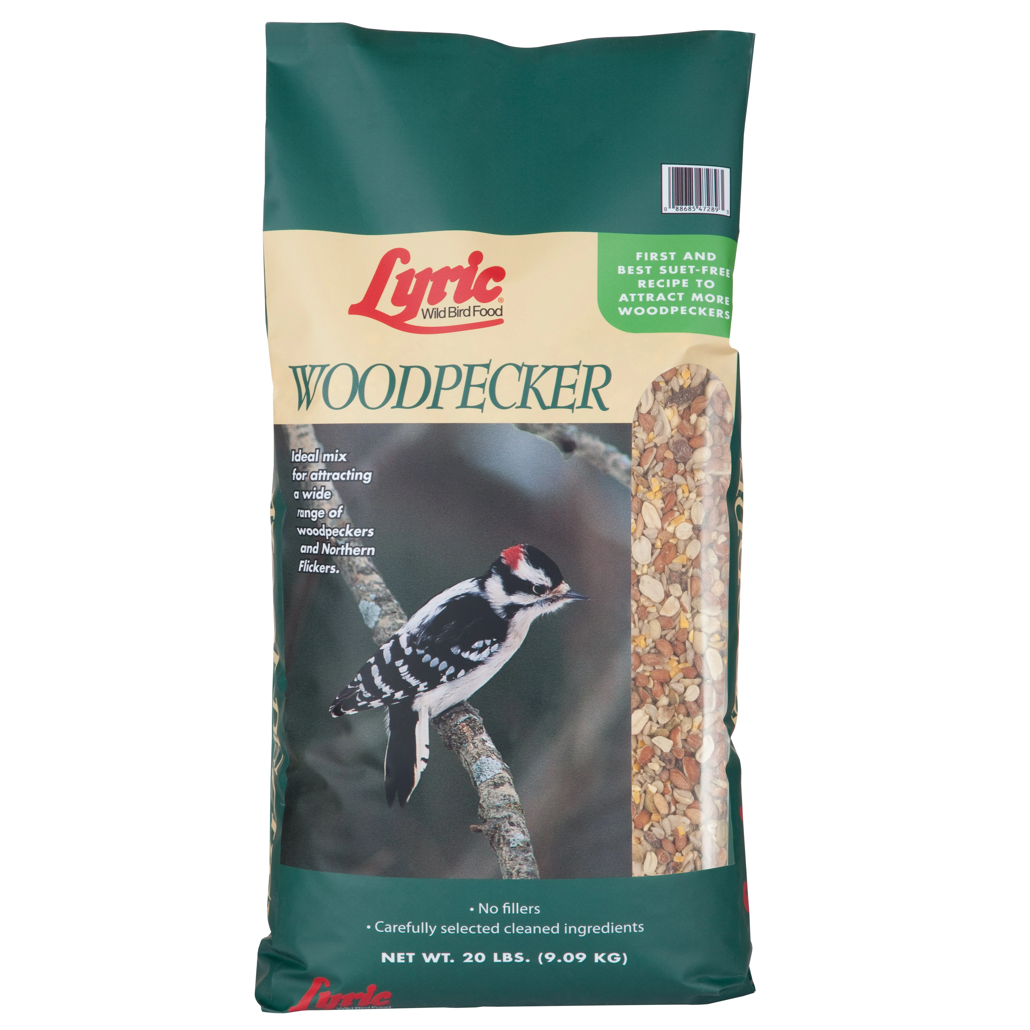 LEBANON SEABOARD CORPORATION Lyric 20# Woodpecker Wild Bird Food Green — Single Unit