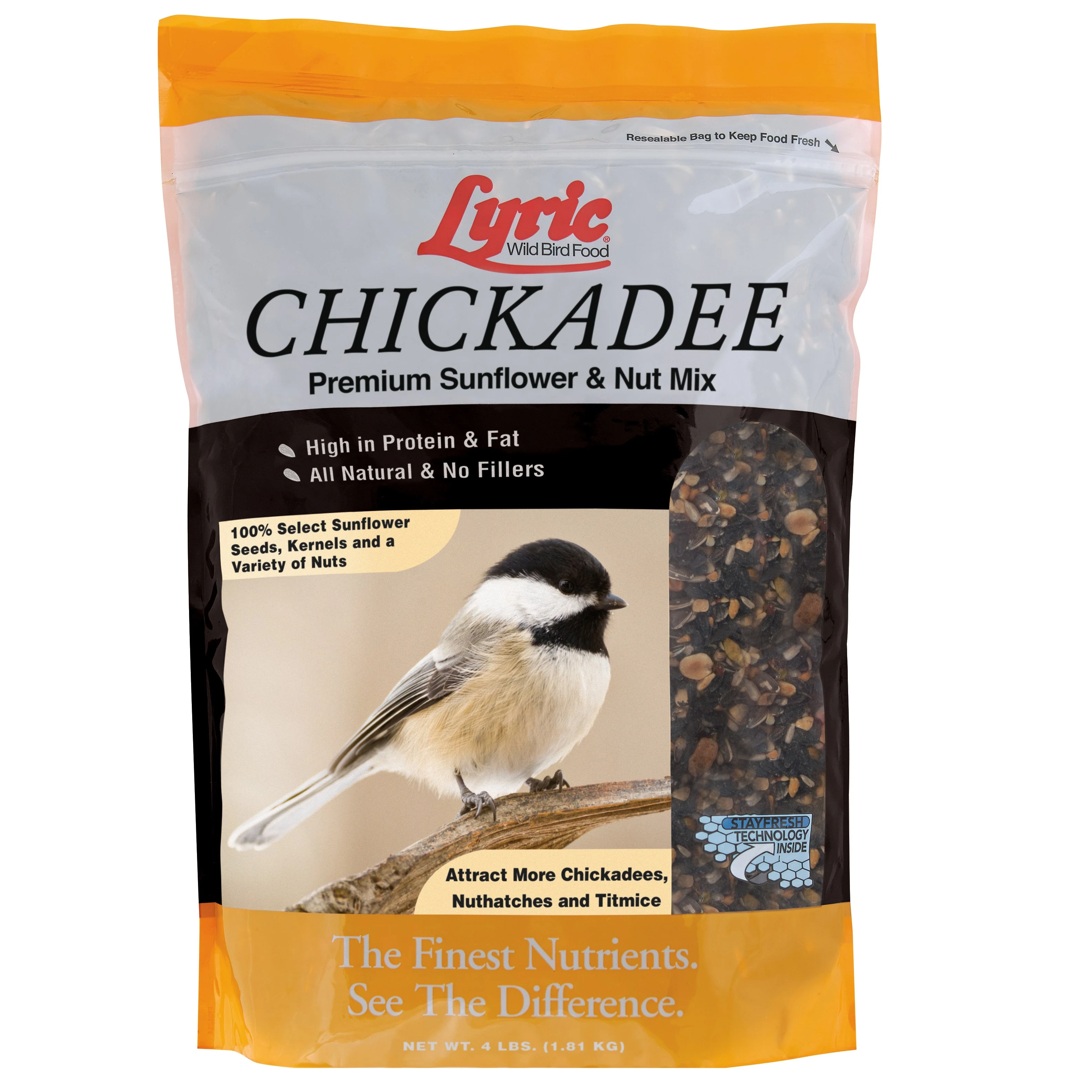 LEBANON SEABOARD CORPORATION Lyric 4# Chickadee Bird Food — Single Unit