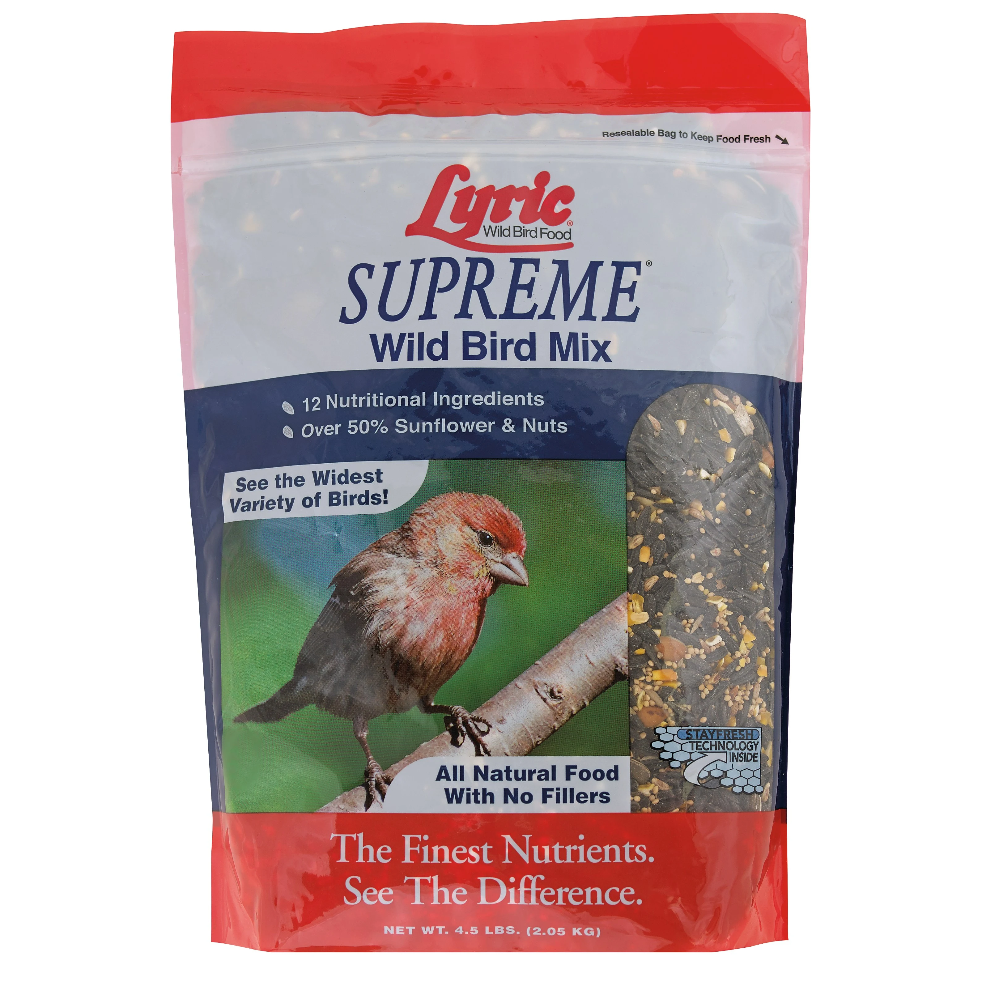 LEBANON SEABOARD CORPORATION Lyric 4.5# Supreme Bird Food — Single Unit