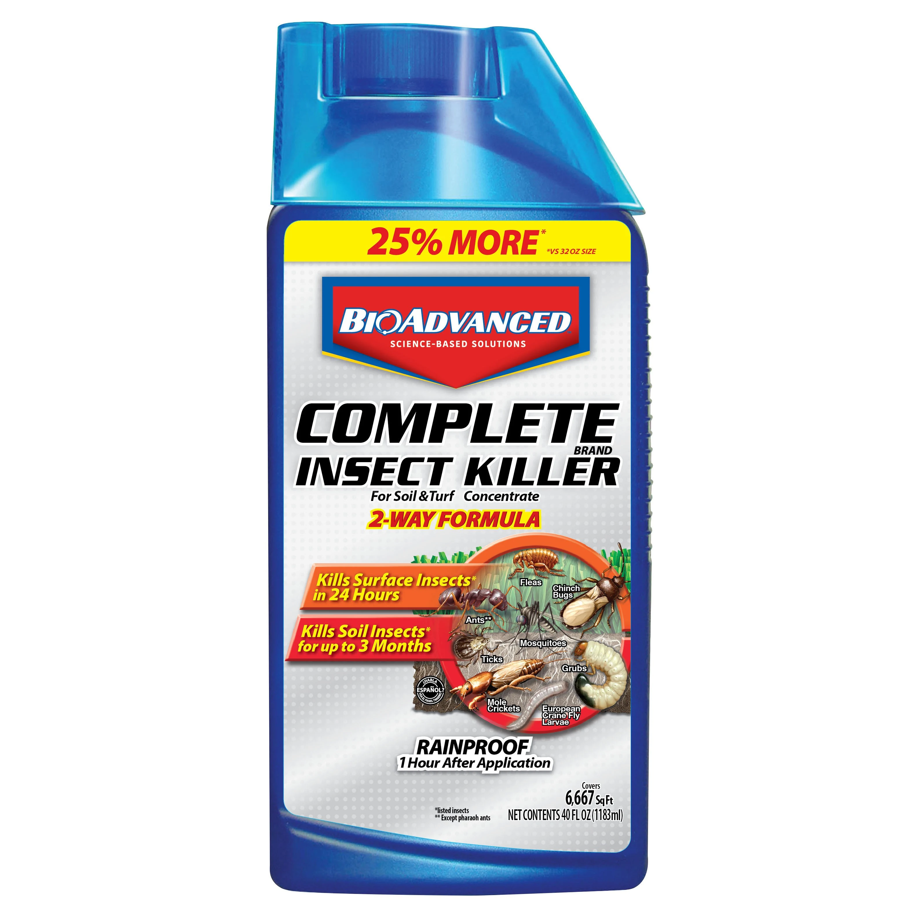 SBM LIFE SCIENCE CORP BioAdvanced 40oz Complete Insect Killer For Lawns Concentrate (Keywords: Bayer ) — Single Unit