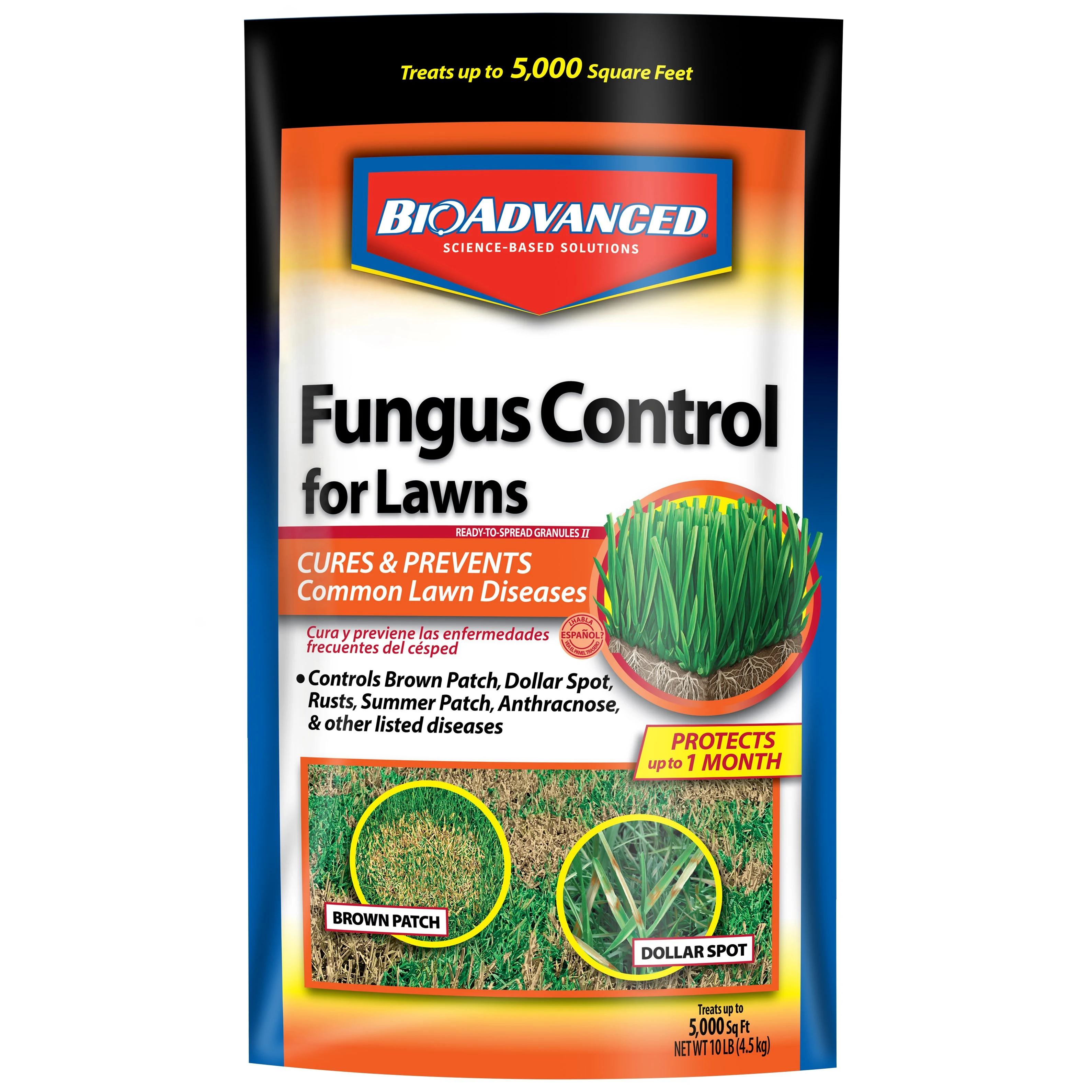 SBM LIFE SCIENCE CORP BioAdvanced 10# Fungus Control Lawn II Granules — Single Unit