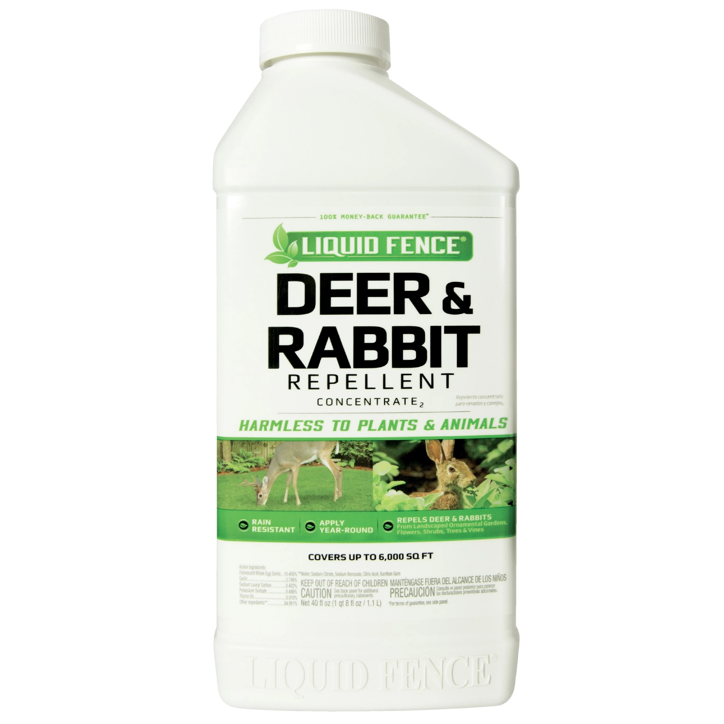 UNITED INDUSTRIES CORPORATION Liquid Fence 40oz Deer & Rabbit Repellent Concentrate — Single Unit