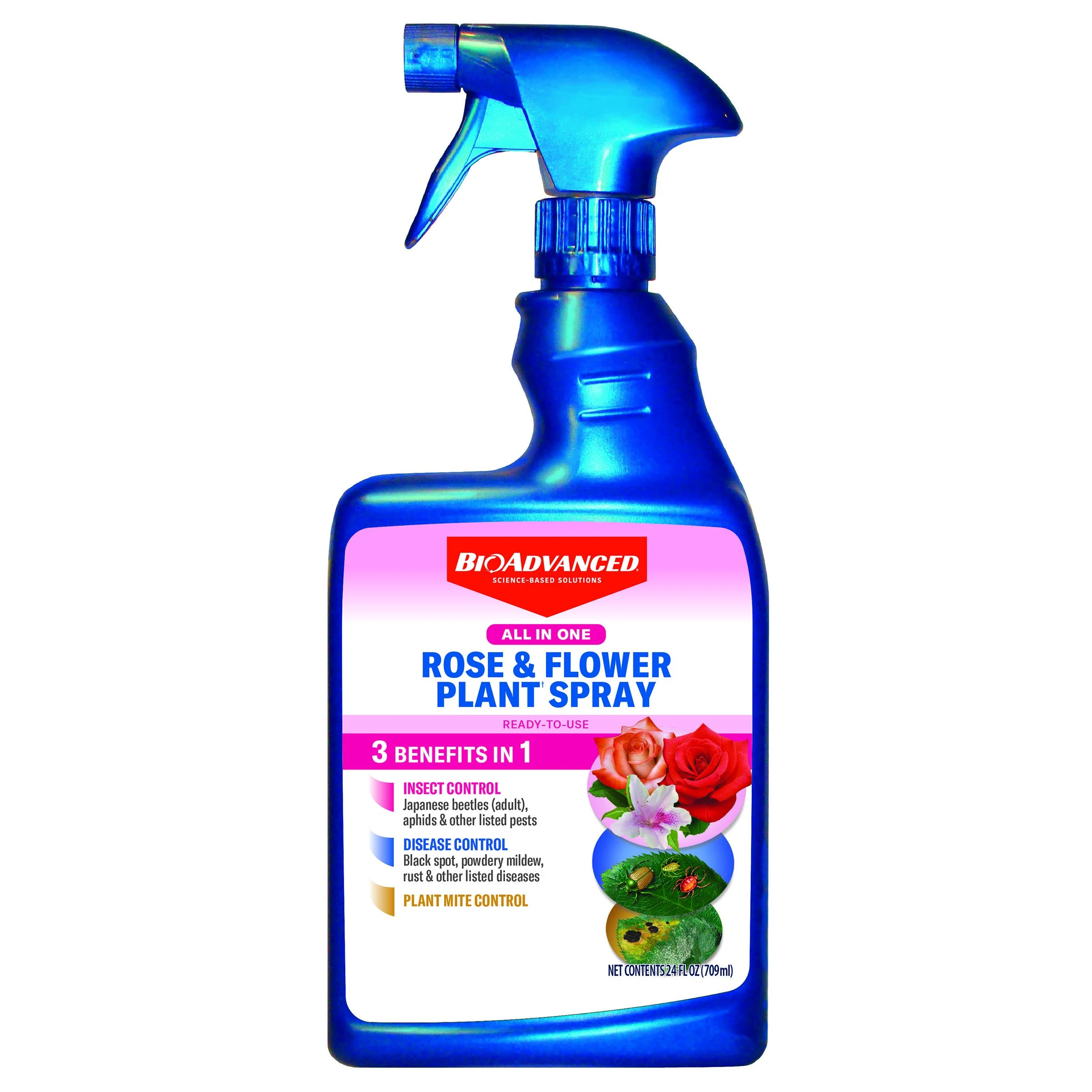 SBM LIFE SCIENCE CORP BioAdvanced 24oz All-In-One Non-Neonic Rose Flower RTU — Single Unit