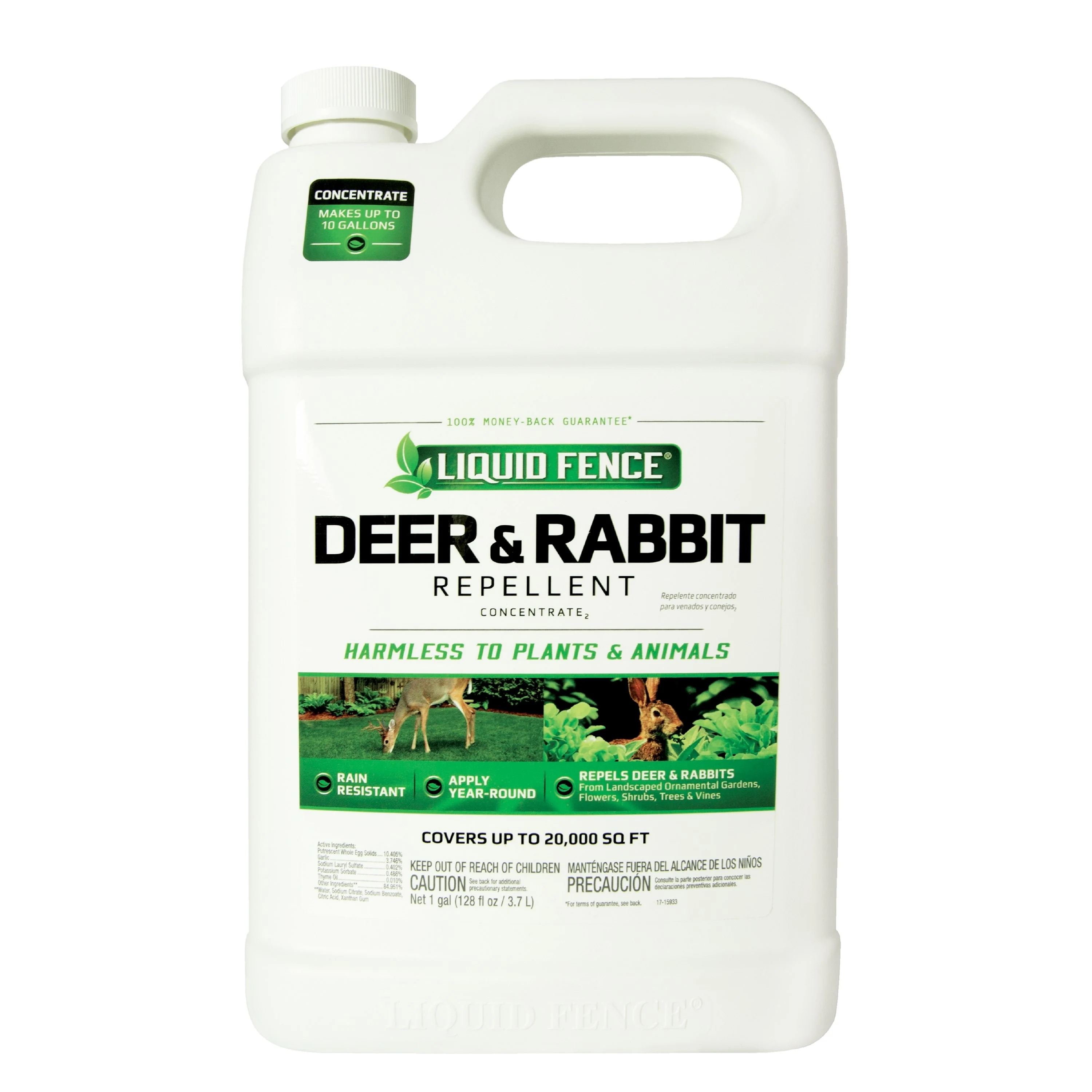 UNITED INDUSTRIES CORPORATION Liquid Fence 1gal Deer & Rabbit Repellent Concentrate — Single Unit