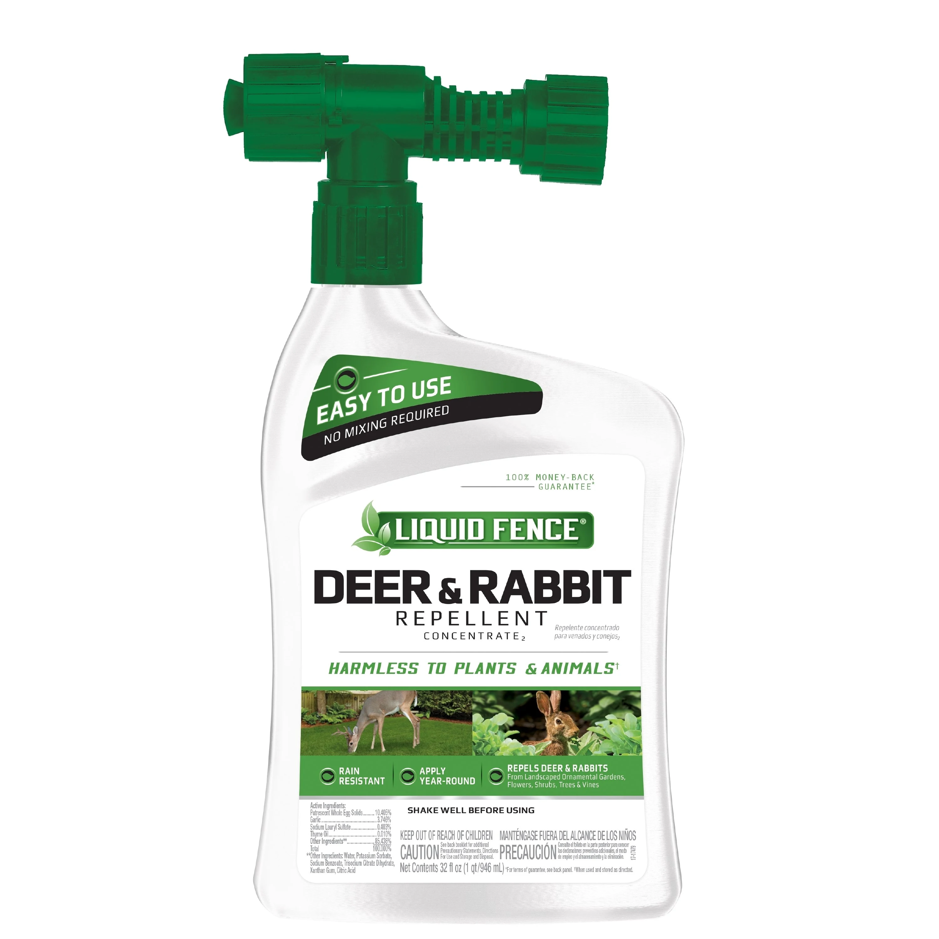 UNITED INDUSTRIES CORPORATION Liquid Fence 32oz RTS Deer & Rabbit Repellent — Single Unit